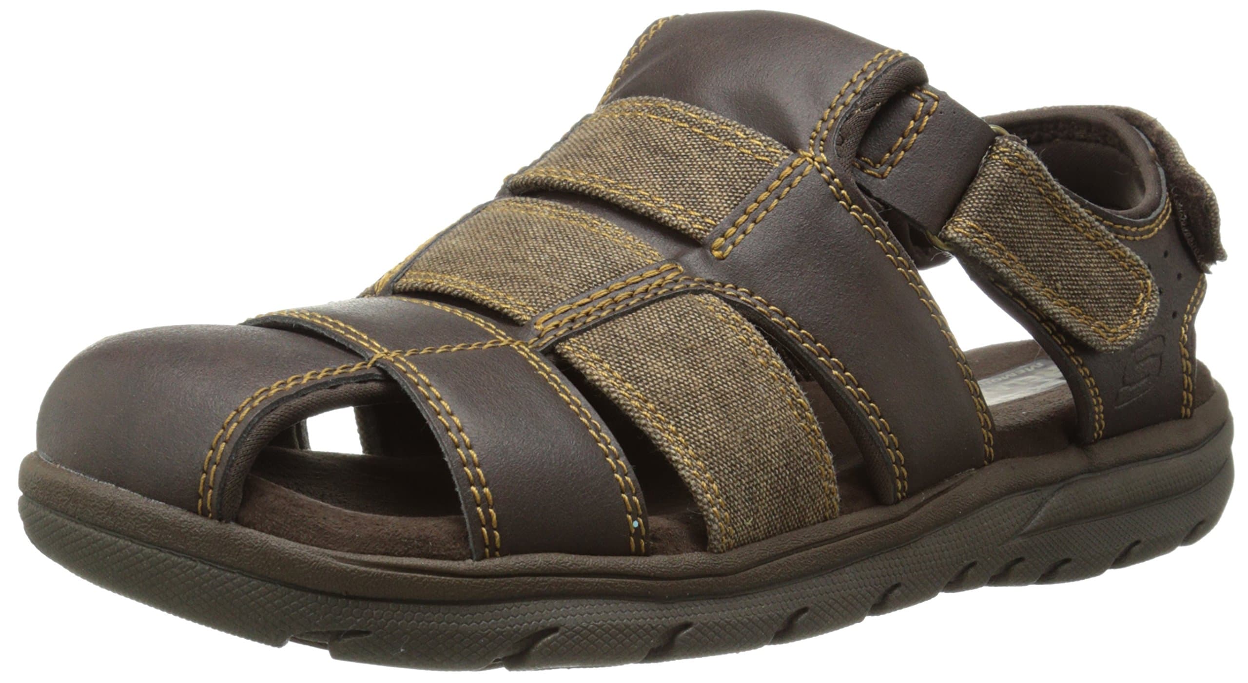 Skechers USA Men's Olvero Fisherman Sandal