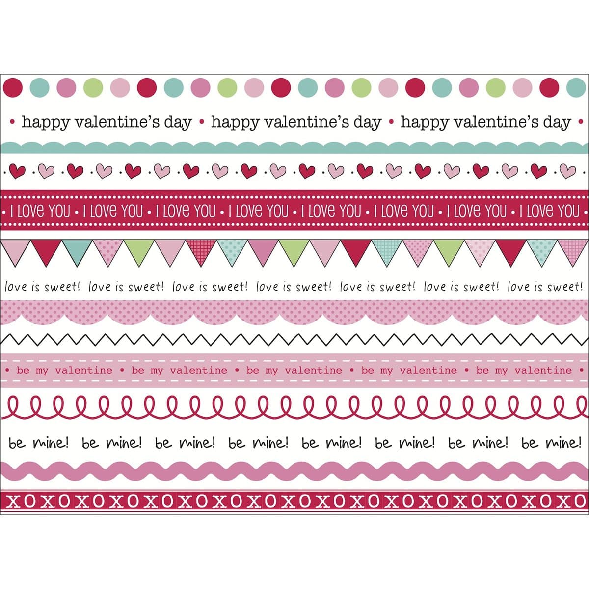 SRM Stickers SRM Borders Valentine Sticker