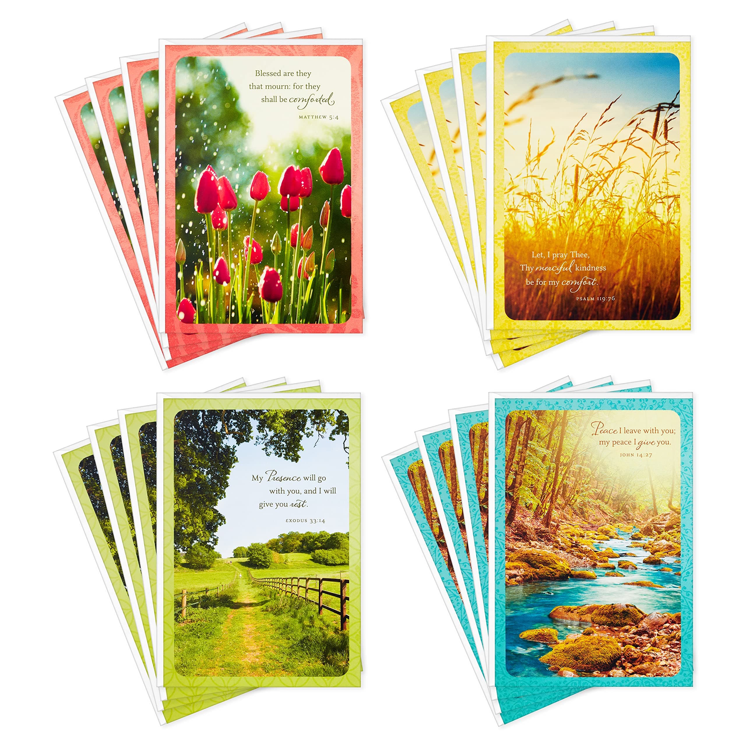 Dayspring Assorted Religious Sympathy Cards (Christian Prayers)