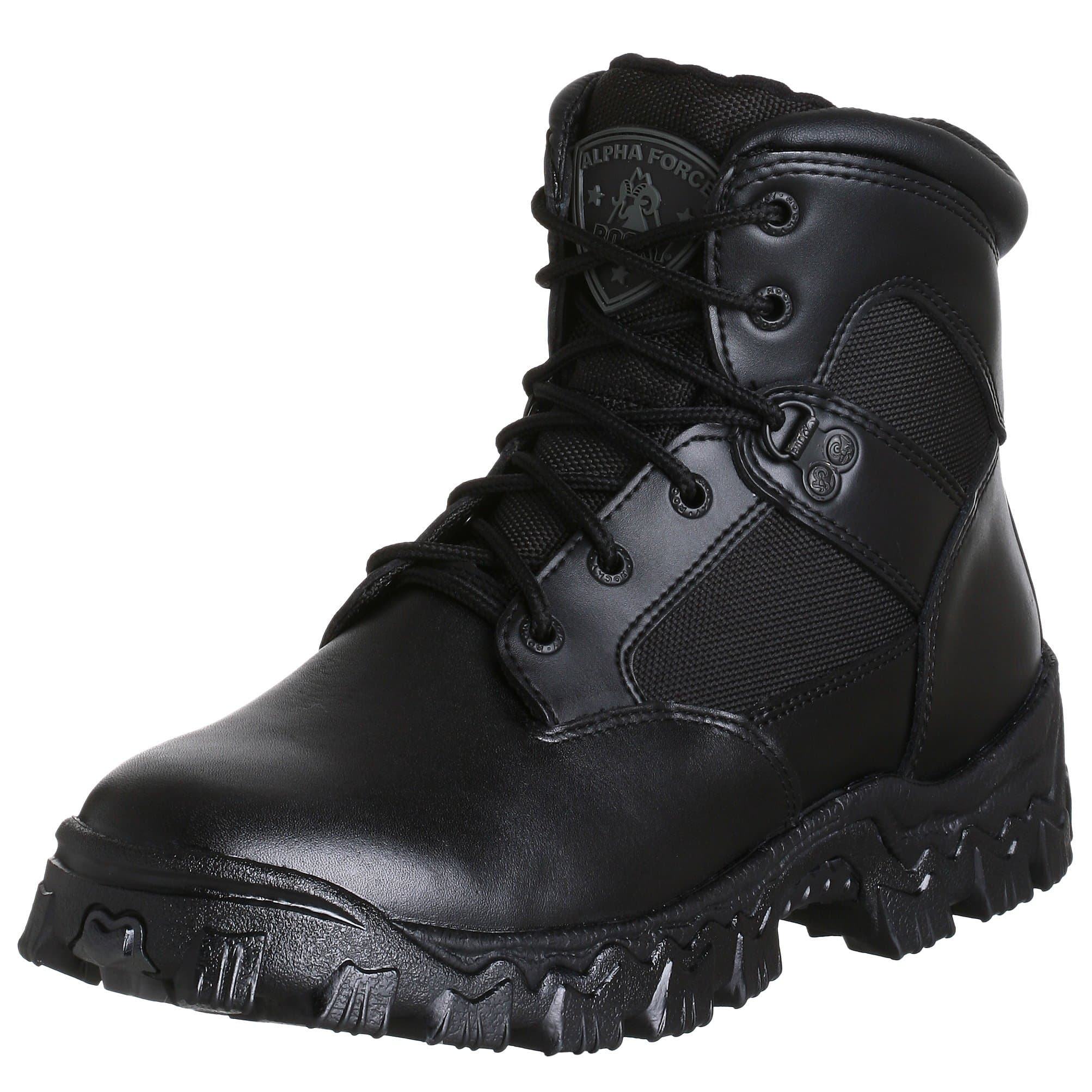 Mens Get Comfortable Waterproof Public Service Boots