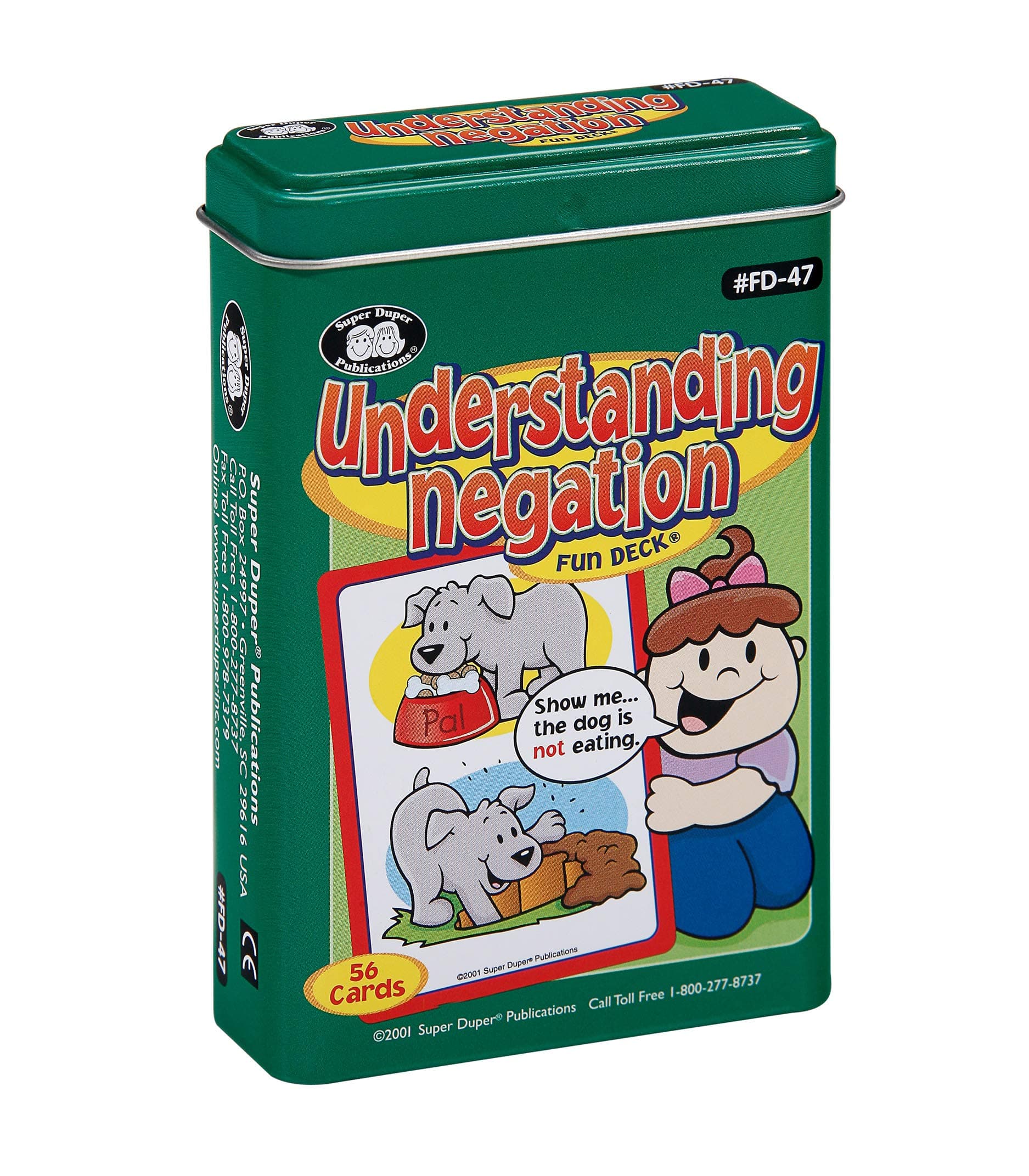 Understanding Negation Fun Deck Cards - Super Duper Educational Learning Toy for Kids