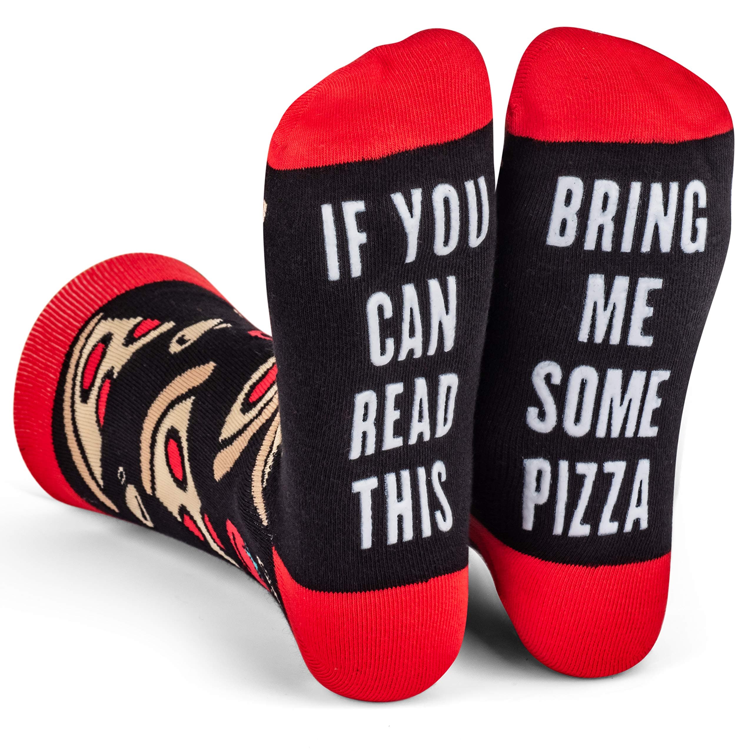 Food Socks - Hilarious gift for food lovers and snack fans - Great gag gift or stocking stuffer for holidays
