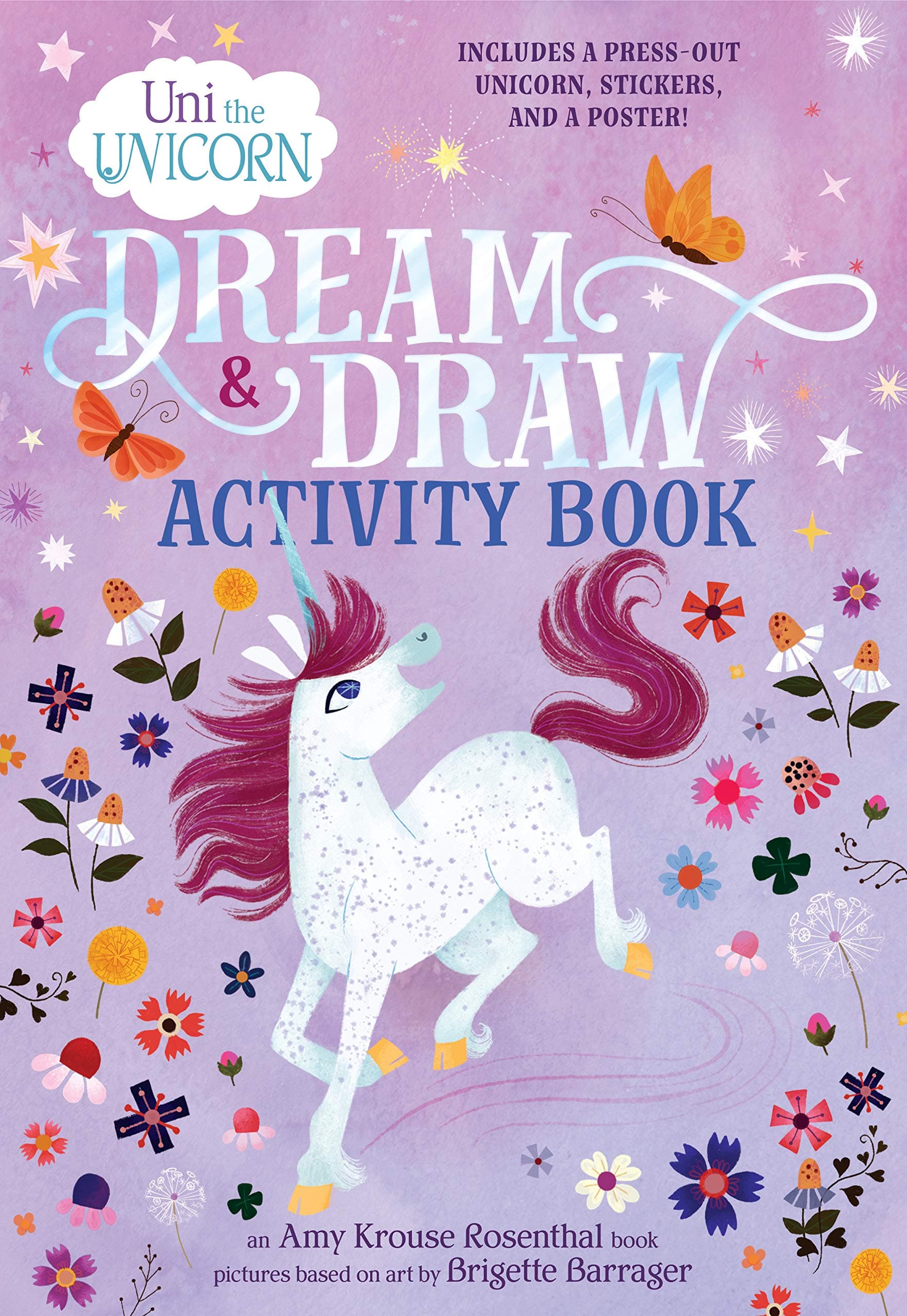 Random House Books for Young Readers Uni the Unicorn Dream & Draw Activity