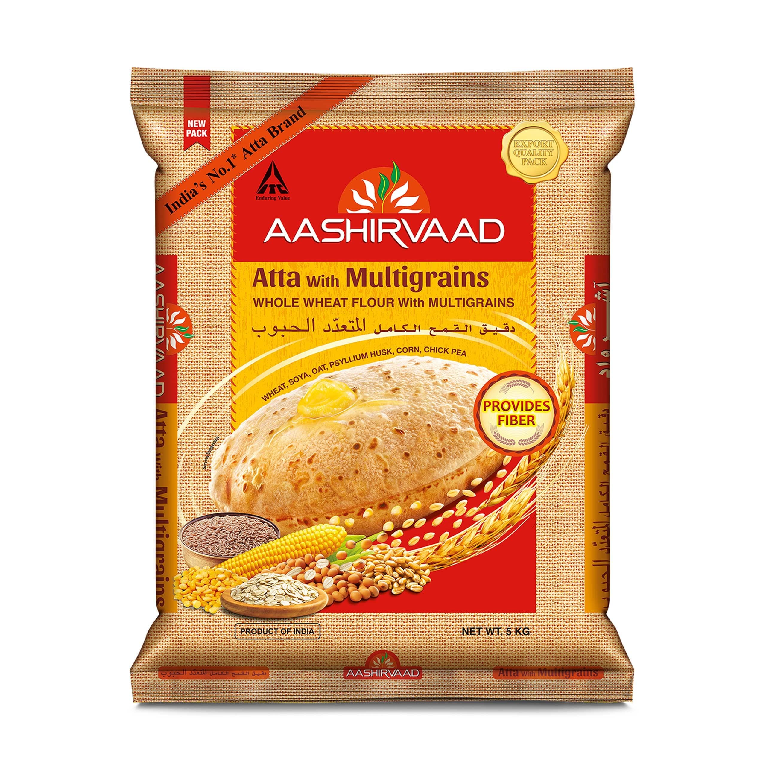 Aashirvaad Multi Grain Atta, 5Kg