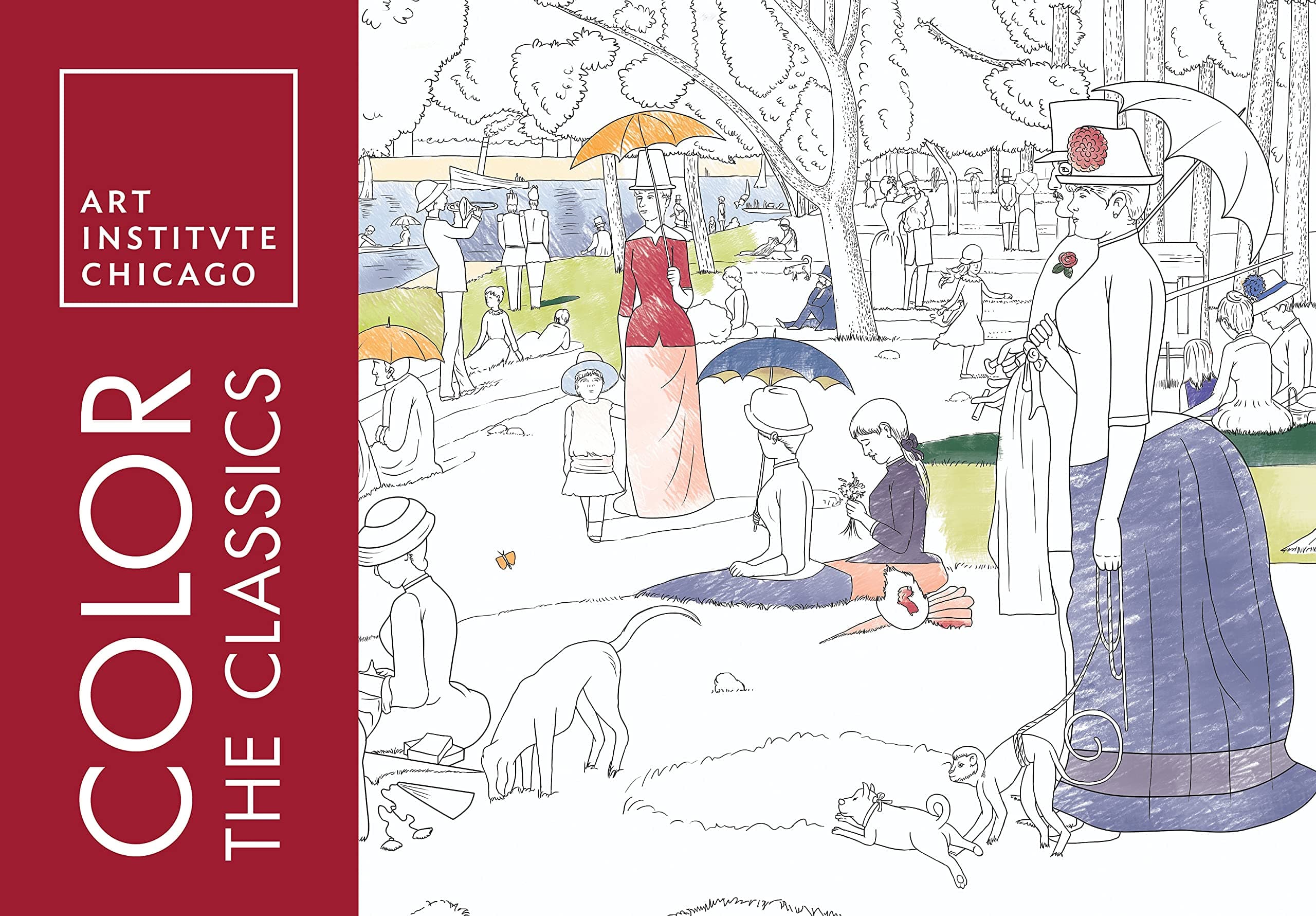 Color the Classics: The Art Institute of Chicago: 0 (Adult Coloring Books) Paperback – Picture Book, 4 Nov. 2016