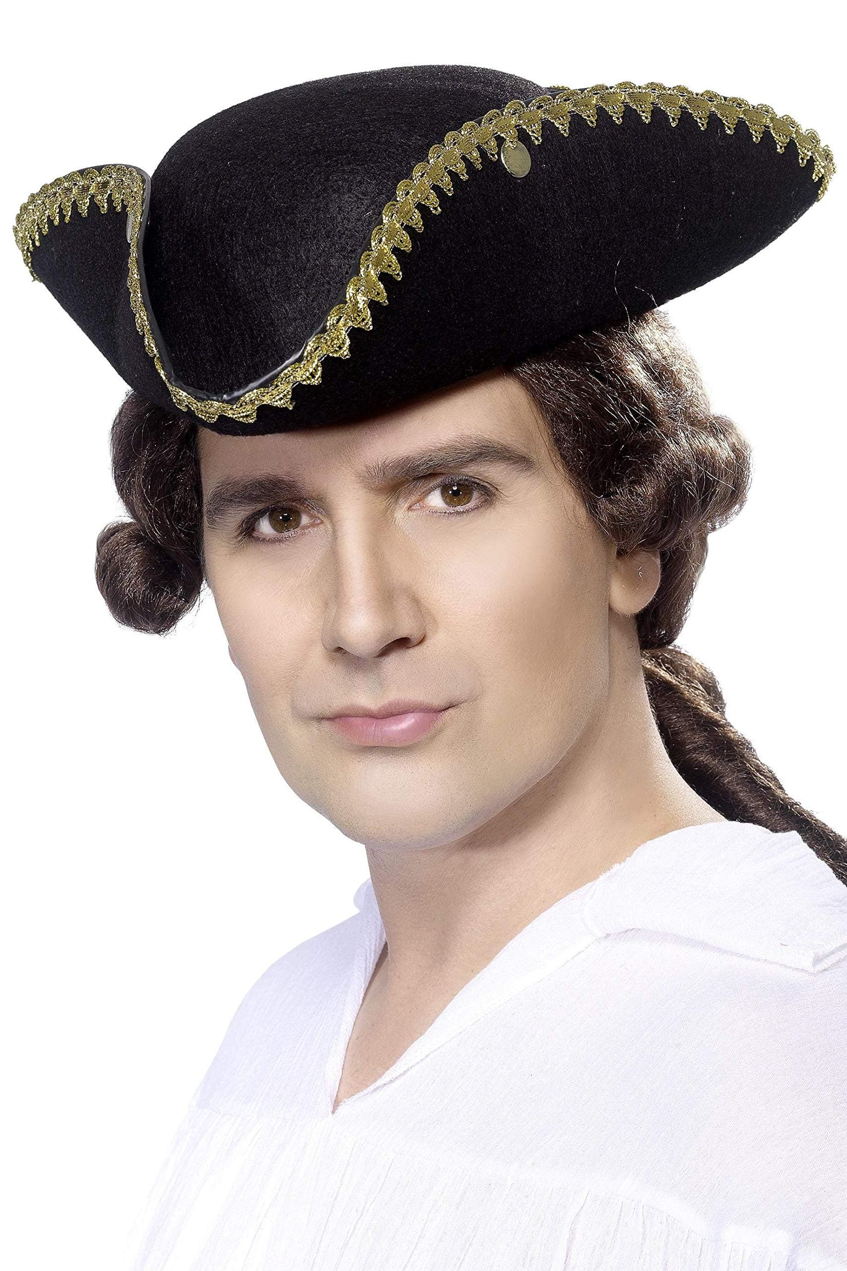 Smiffys Dick Turpin Tricorn Hat Felt