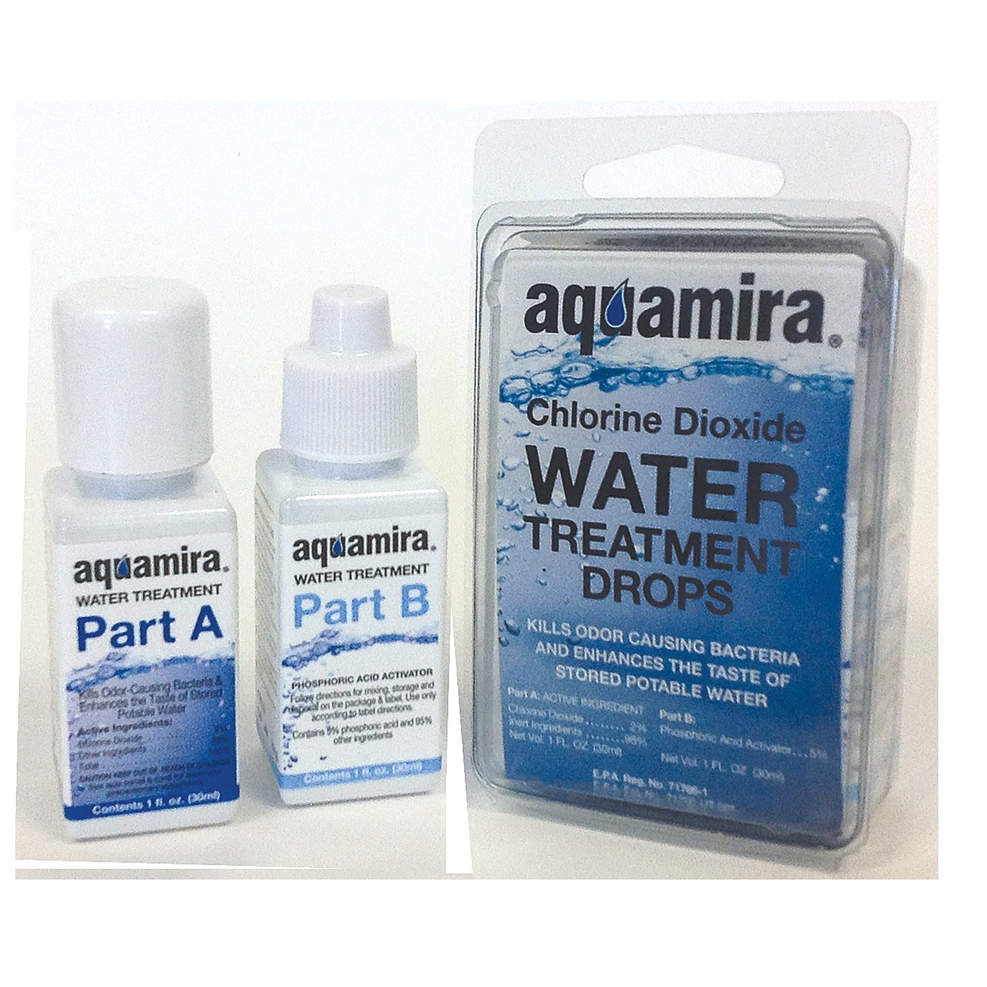 Aquamira Water Treatment Drops 1 Oz