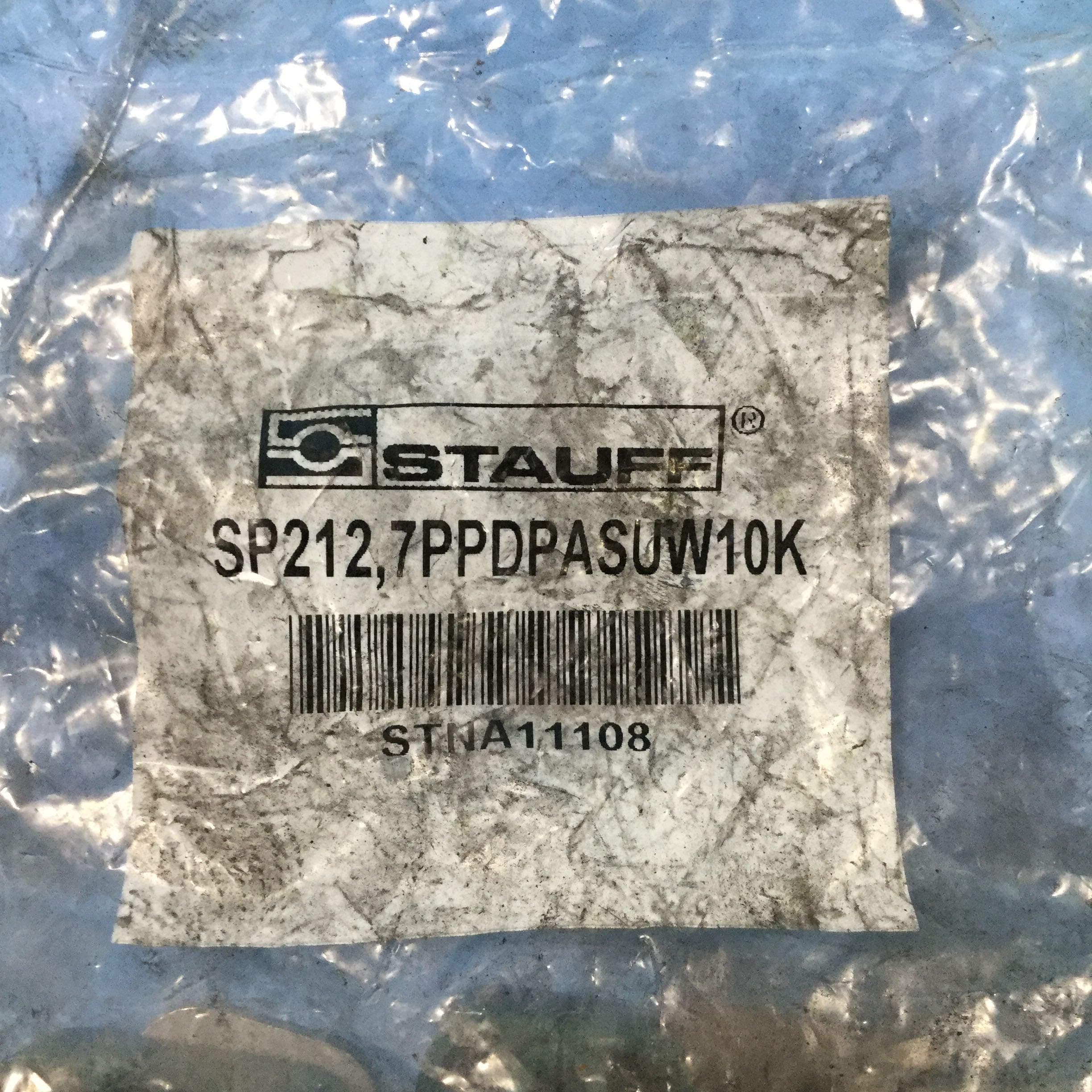STAUFF SP-212.7-PP-DP-AS-U-W10-K 7PPDP-ASUW10#K, STANDARD SERIES, 1/2IN, SP212, SP2127PPDPASUW10#K, TUBE SIZES, KIT, CLAMP, WELD PLATE FOR WELDED MOUNTING