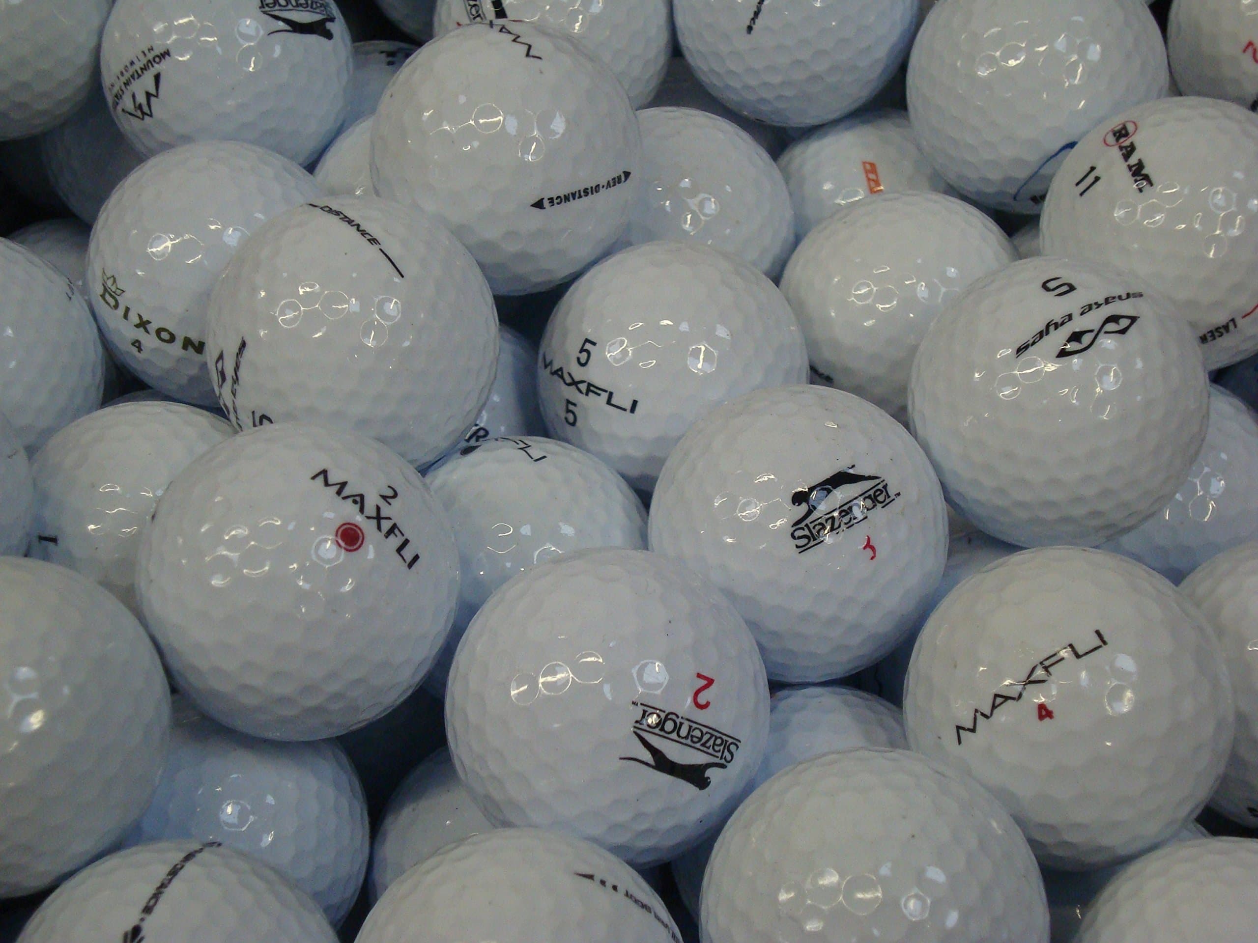 50 Assorted mix Golf Balls Pearl/AAA Grade