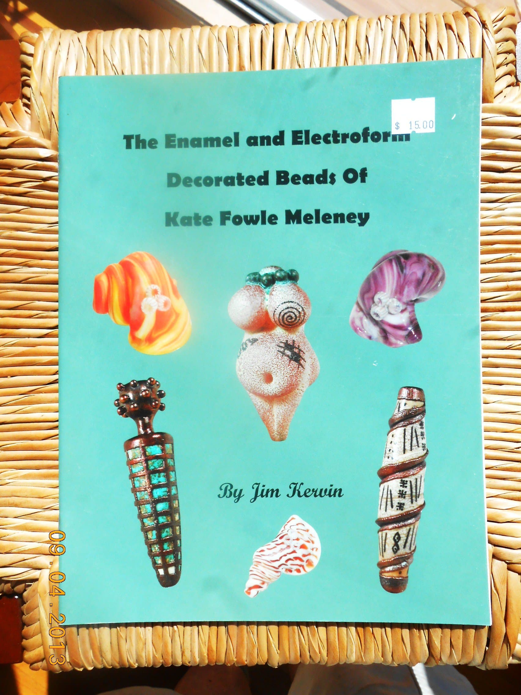 The enamel and electroform decorated beads of Kate Fowle Meleney