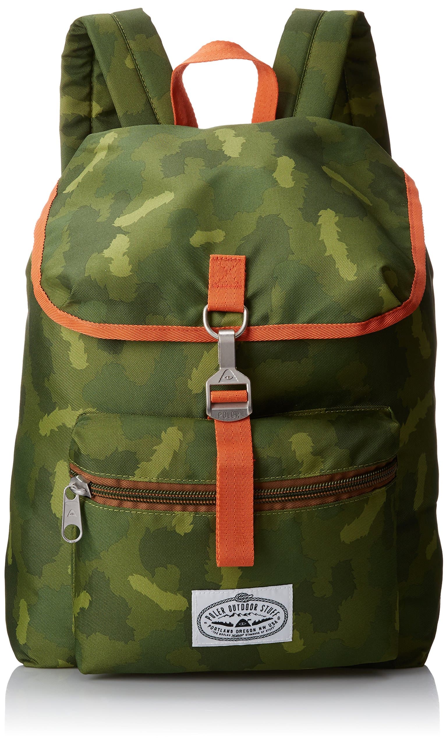 Poler Men's Field Pack, Green Camo, One Size