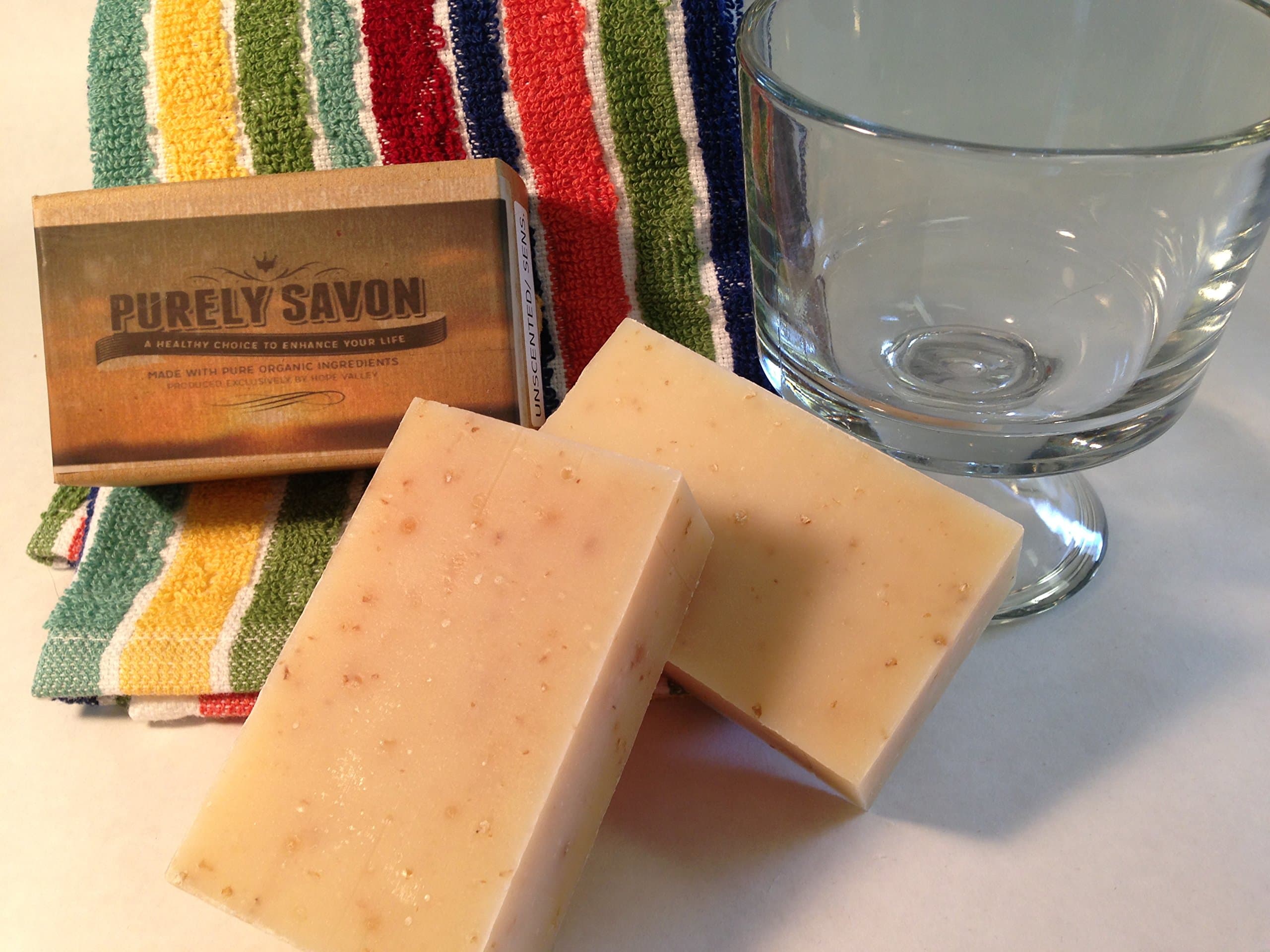 Organic/ Herbal Soap for all ages. Superior all natural plant based ingredients and fragrances. Fantastic pure bar soap has a natural durably with high lather quality. Natural-scents to help align with your mood or personal preference. Healthy choices lead to a healthy lifestyle! We guaranty to keep you CLEAN & SATISFIED! (Shea Honey Oat)