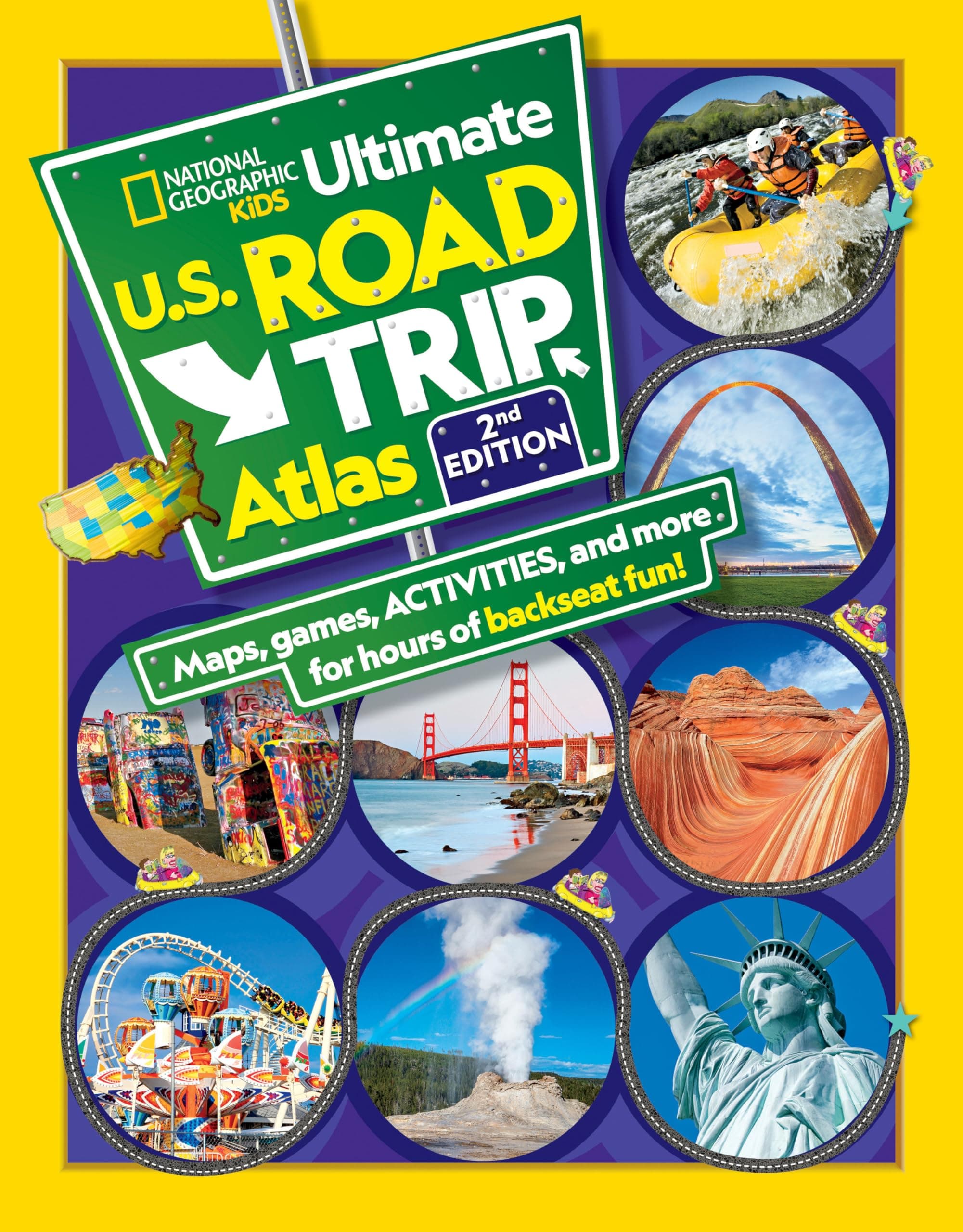 National Geographic Kids Ultimate U.S. Road Trip Atlas, 2nd Edition (NGK Atlases)