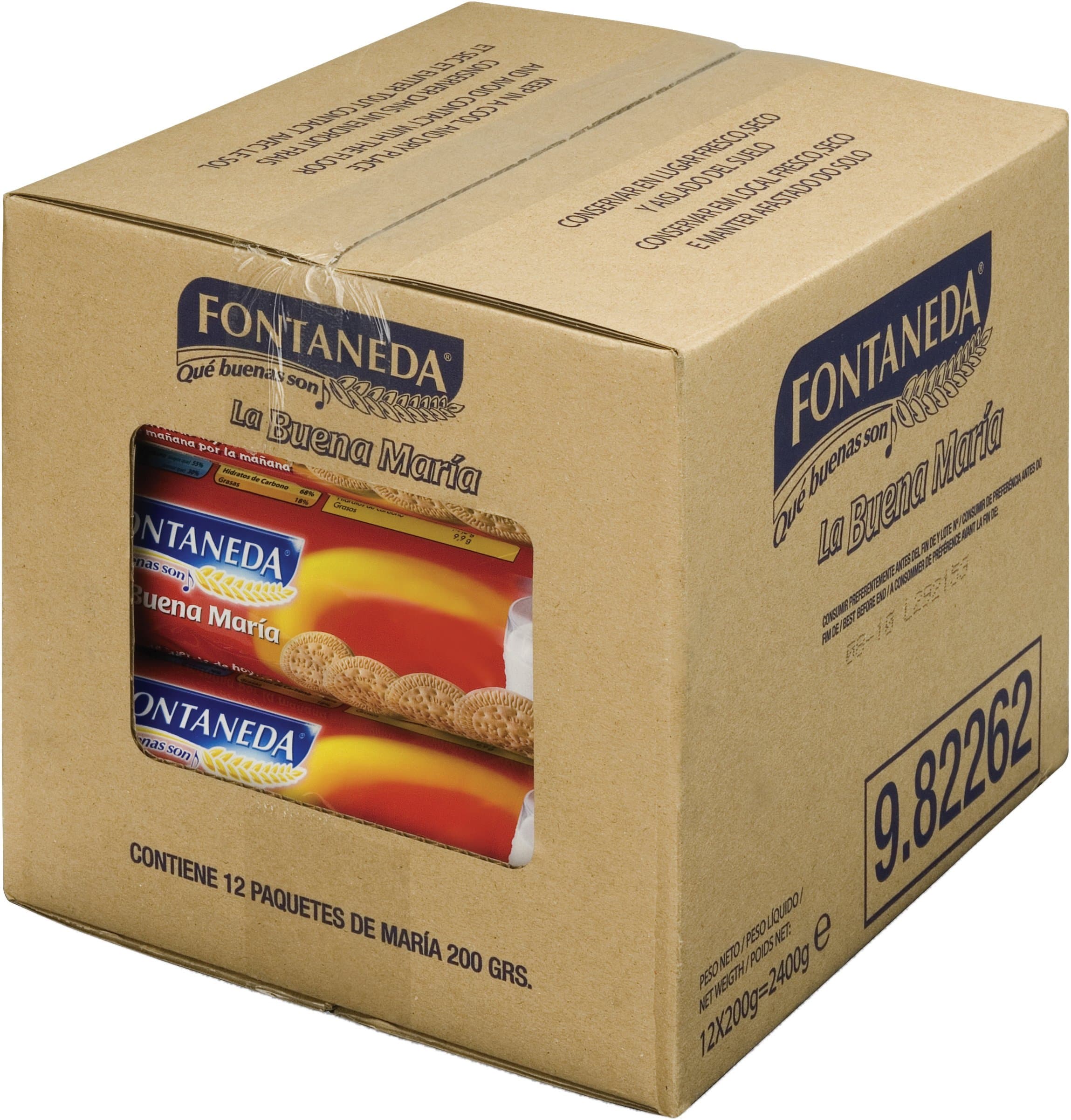 Galletas Fontaneda La Buena Maria Paquete 200gr