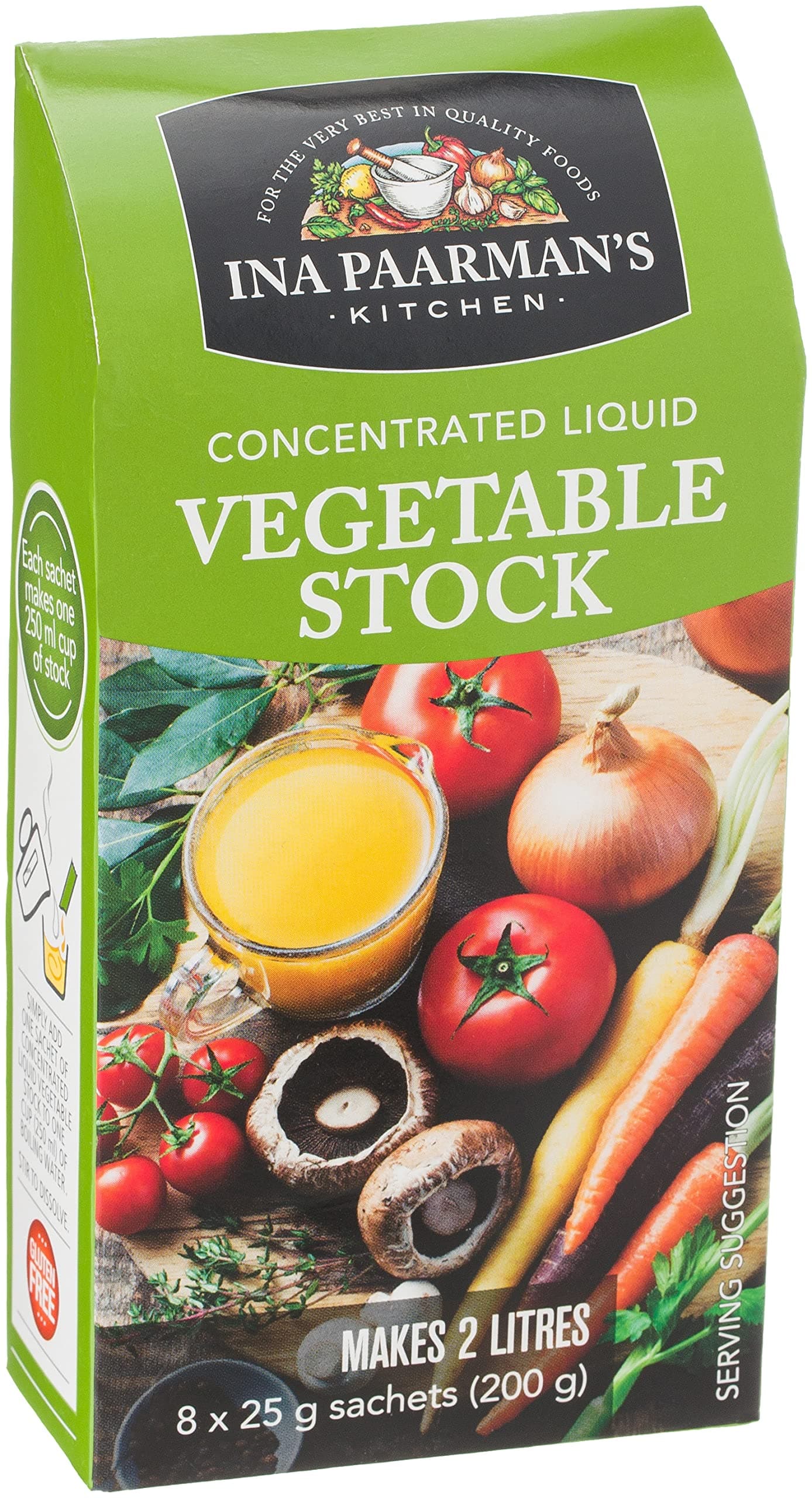 Ina Paarman's Kitche Concentrated Liquid Vegetable Stock - 200 gm