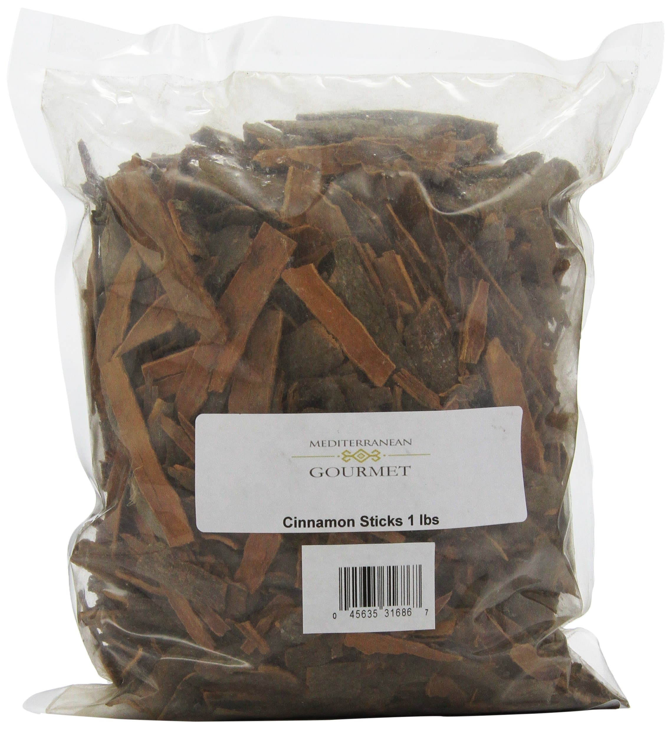 Mediterranean Gourmet Organic Cinnamon Sticks, 16 Ounce