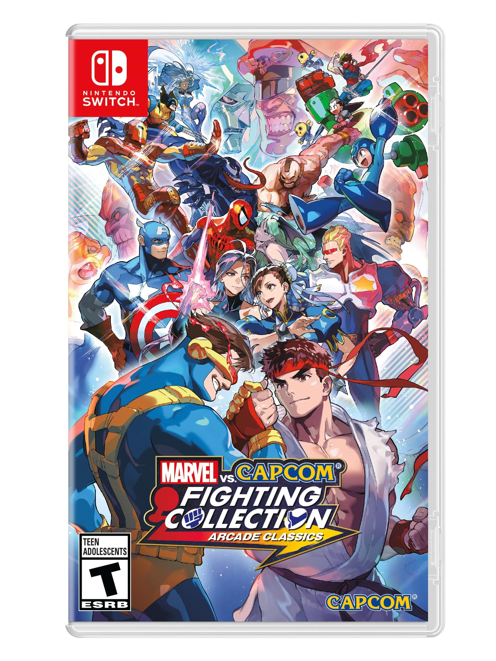 Swi Marvel Vs Capcom Fighting Collection Classics