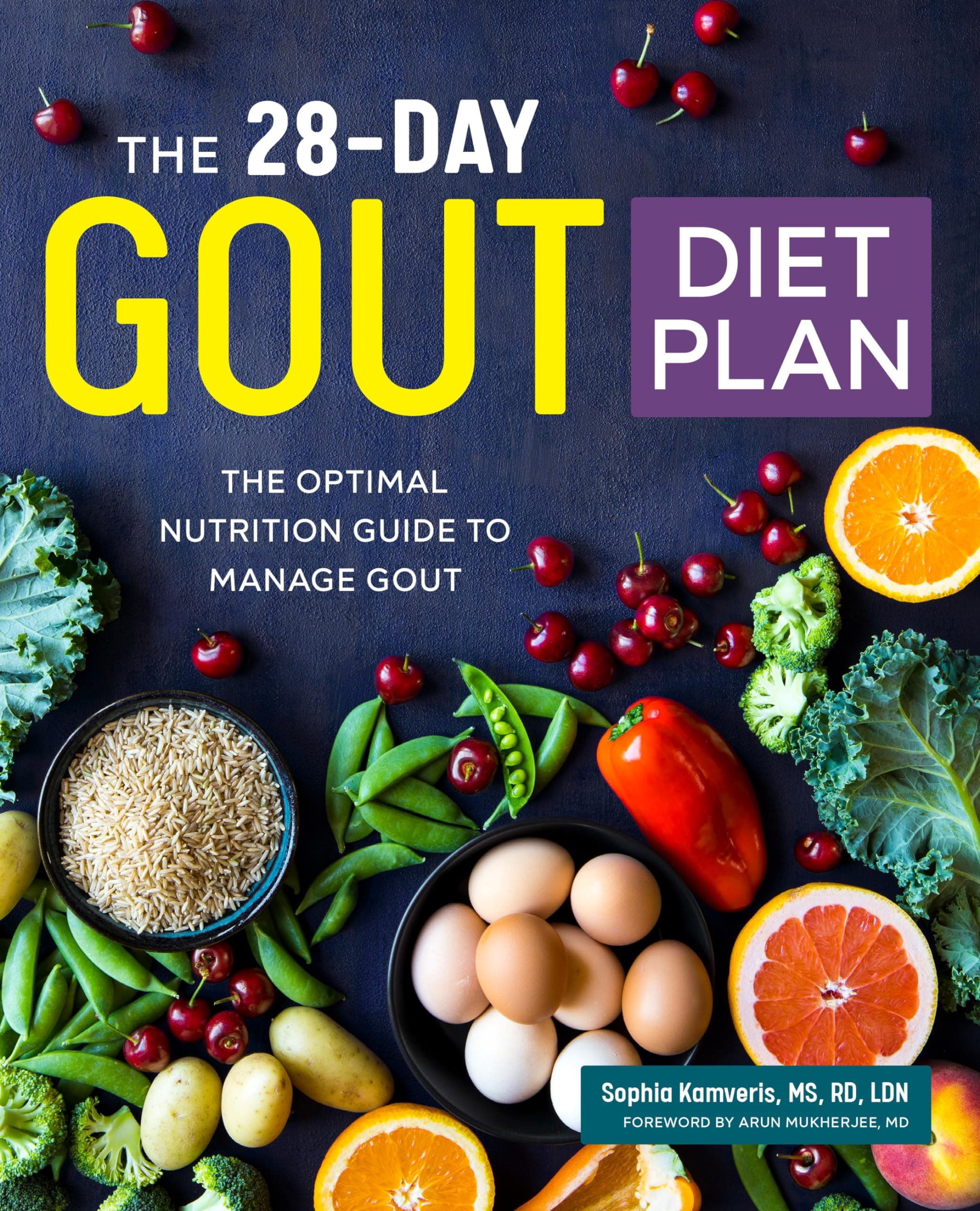 Rockridge Press The 28-Day Gout Diet Plan: The Optimal Nutrition Guide to Manage Gout