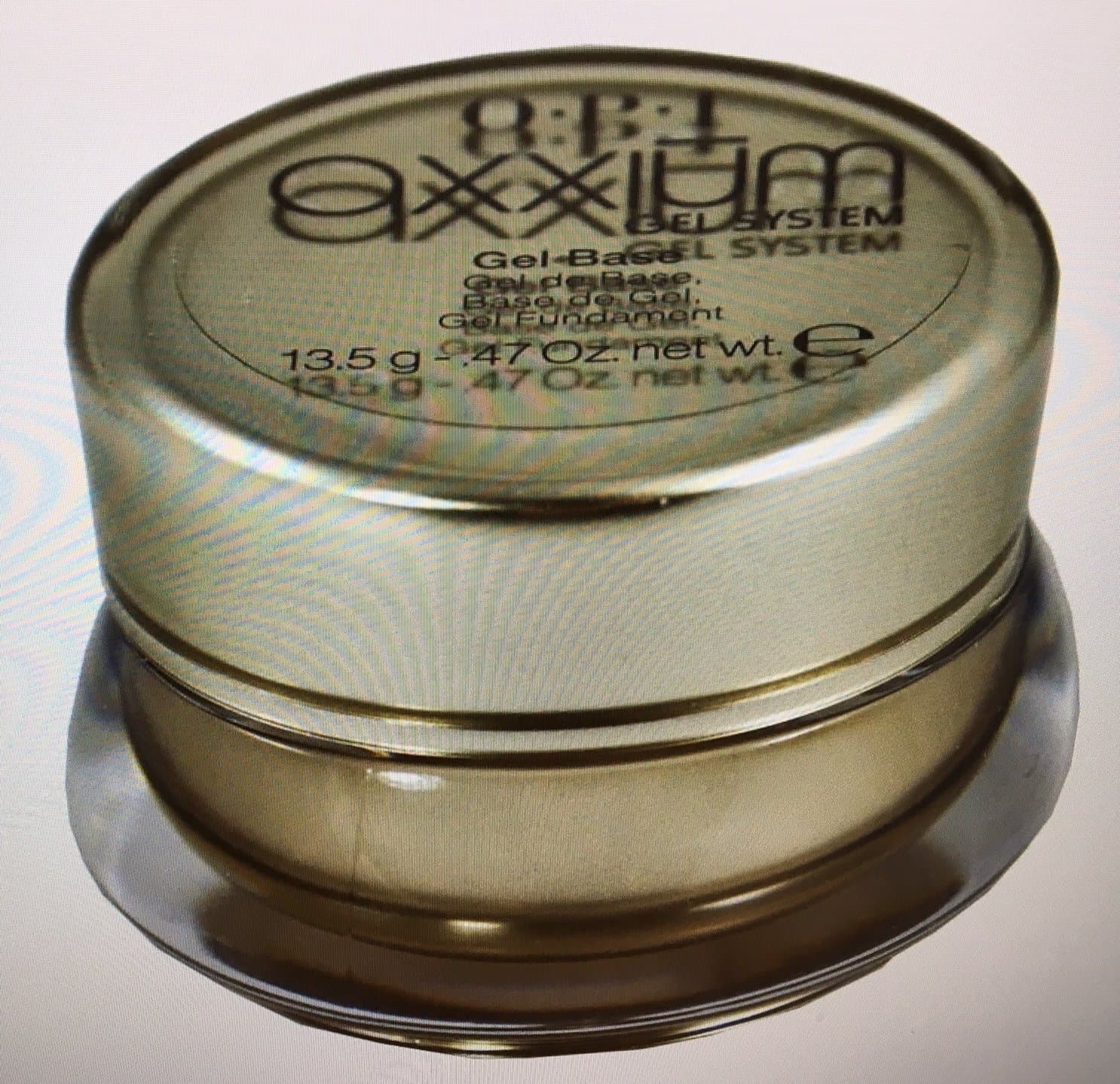 Axxium Gel Base 13.5g/ 0.47oz. 1-Jar Only