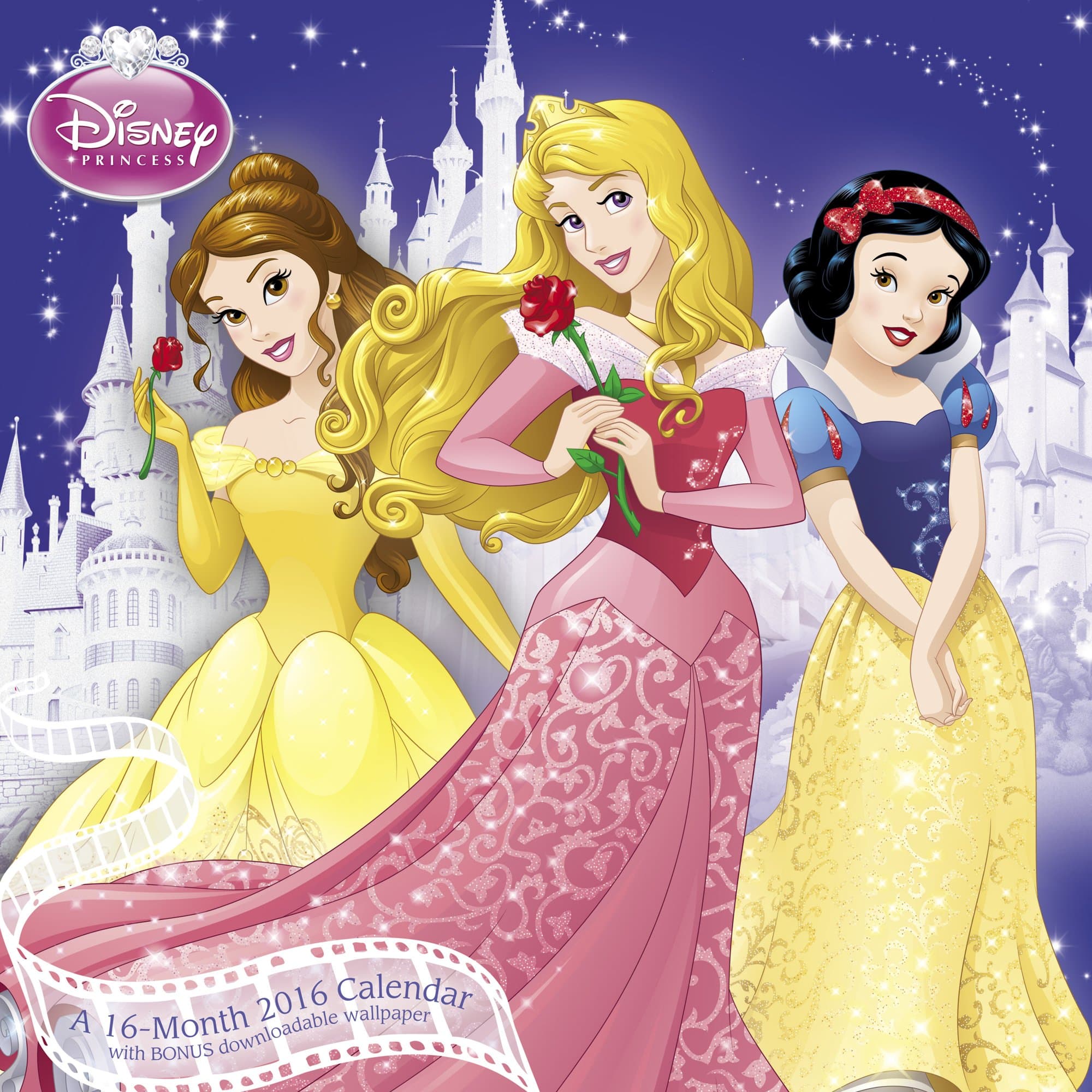 Disney Princess Wall Calendar (2016) Calendar