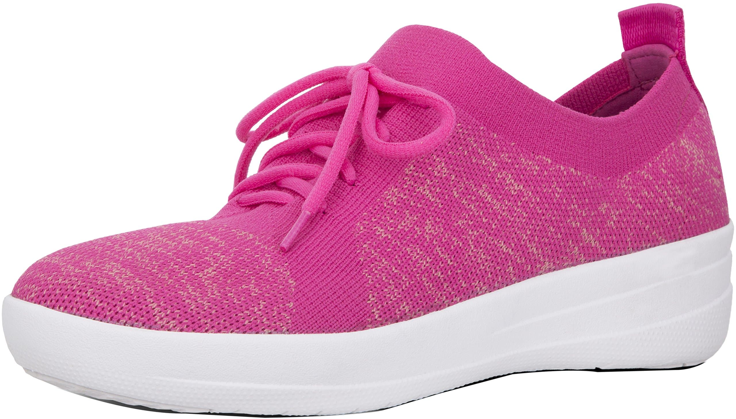 FitflopWomen's F-Sporty Uberknit Sneakers-Metallic Weave, 0