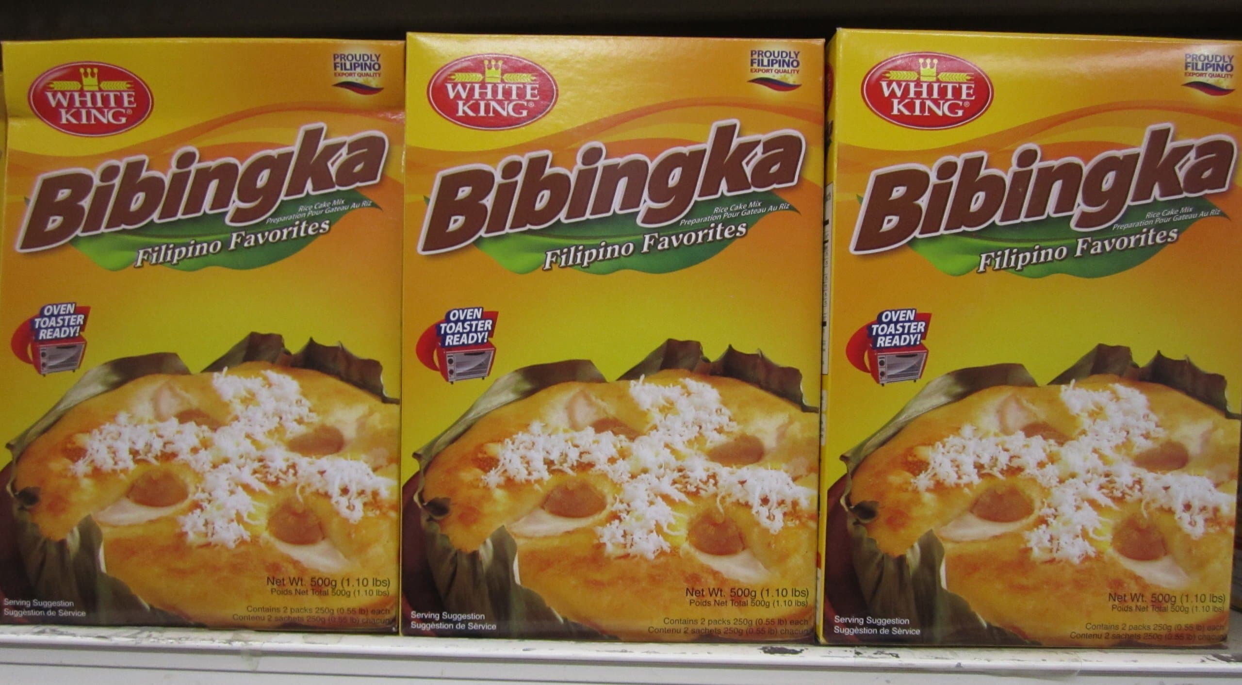 White King Bibingka Rice Cake or Bibingka Mix Pack of 3