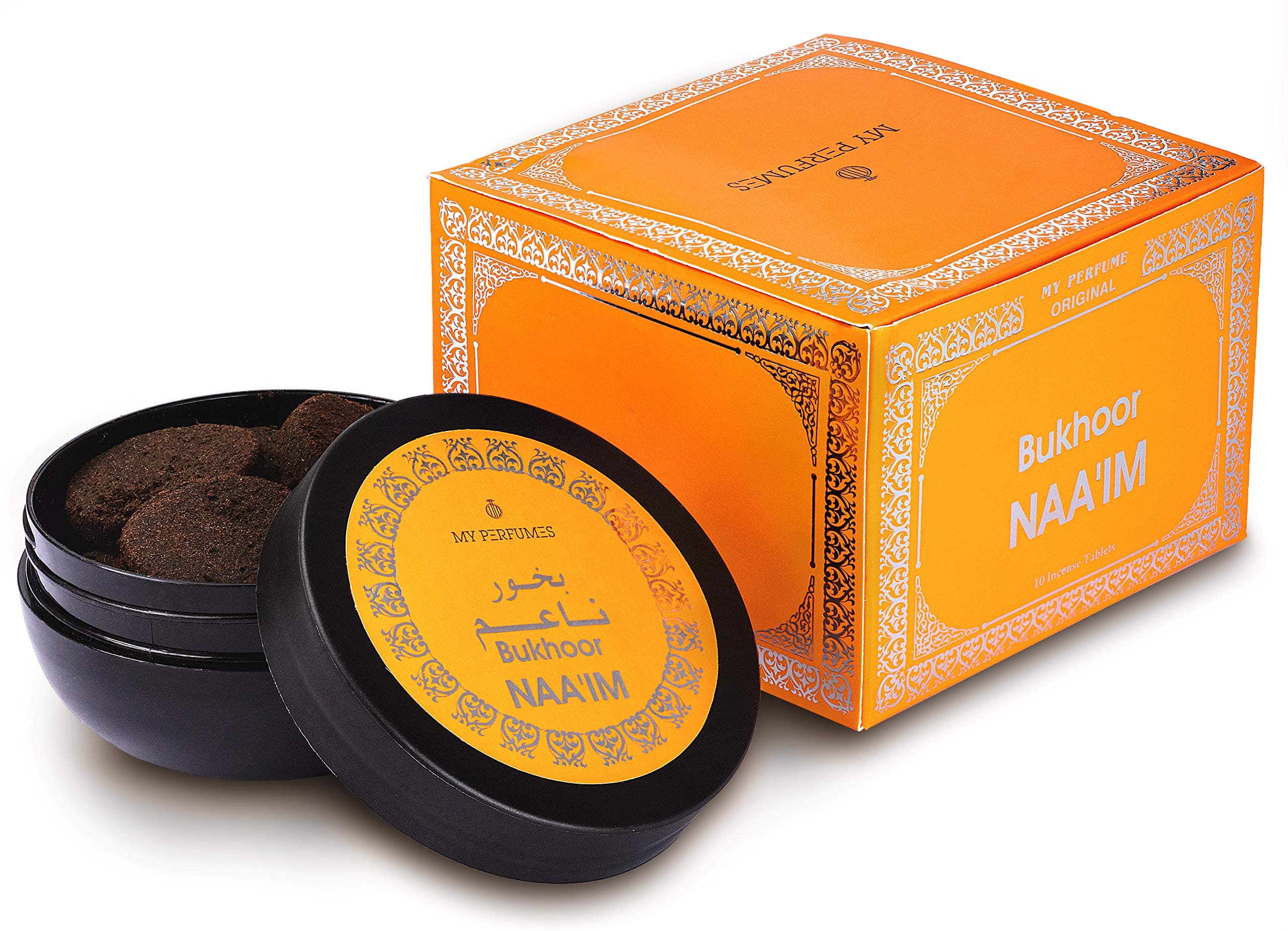 ArabiyatOud Bakhoor Naaim 100g - Best Arabian incense بخور العود | Exotic Woody and Musky Oriental Scent for Charcoal or Electric Incense Burner | Home Fragrance Spiritual Gifts for Prayer/Meditation