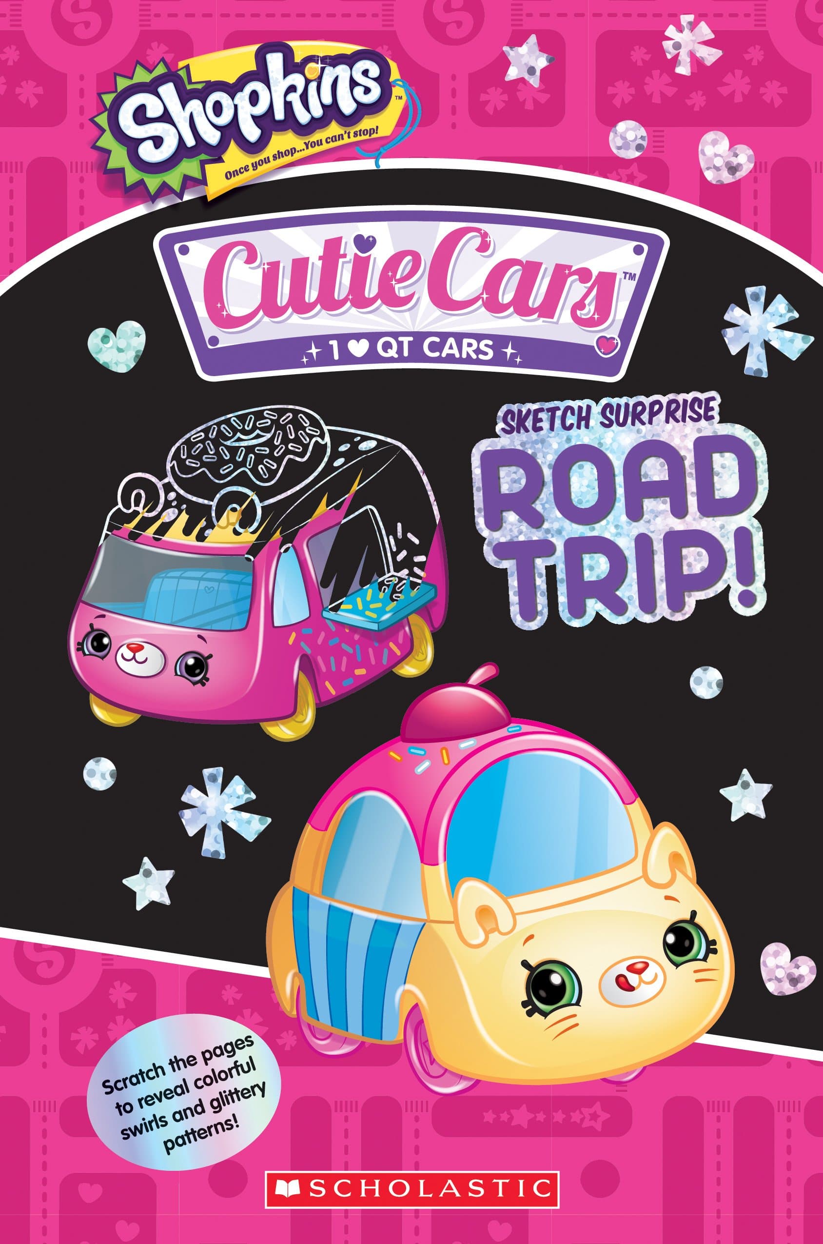 Sketch Surprise: Road Trip! (Shopkins: Cutie Cars) Novelty Book – September 25, 2018
