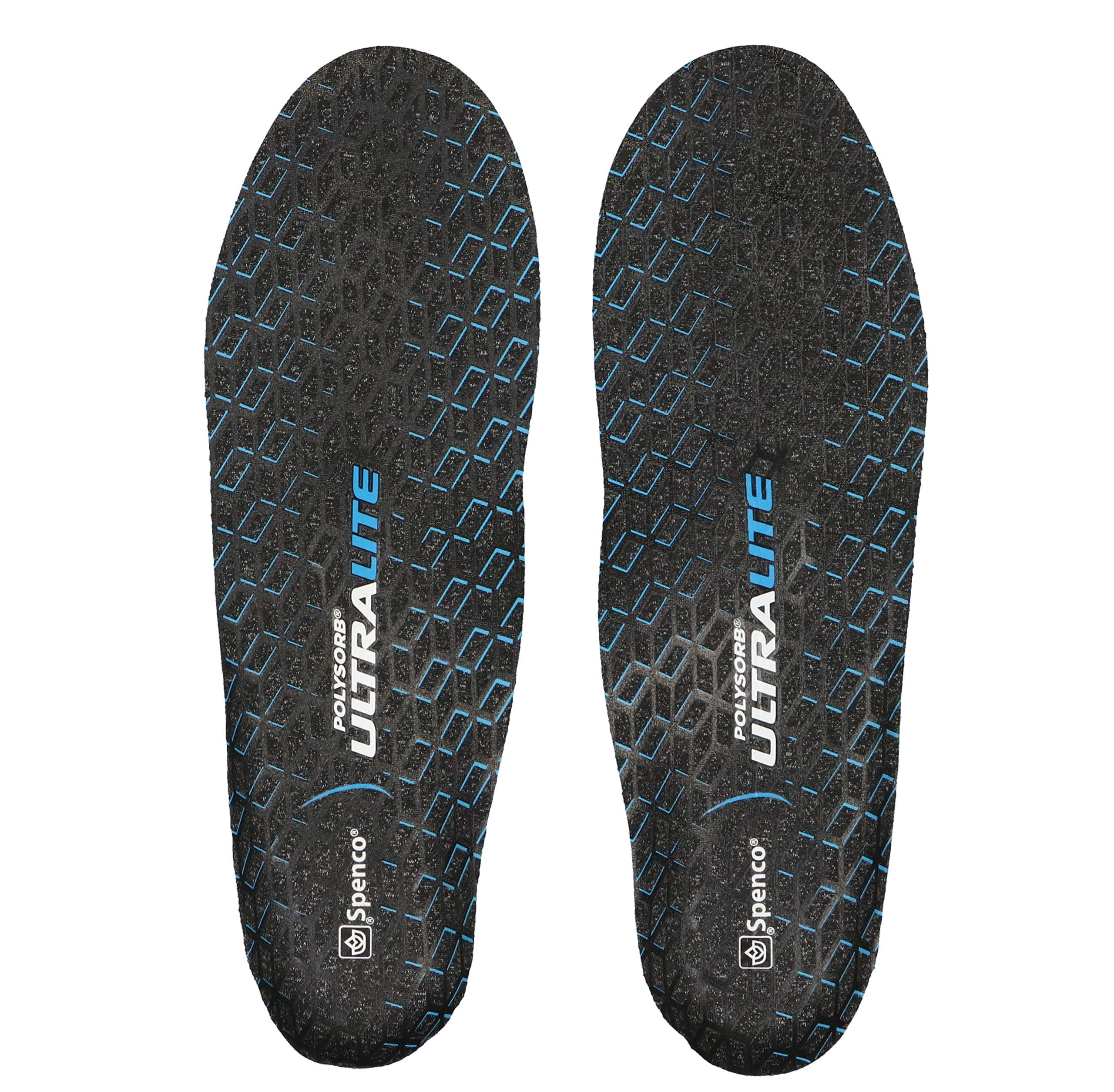 Youth Polysorb Ultralite Air Grid Insoles sz 1 (Kids Size 5Y-6Y) Black