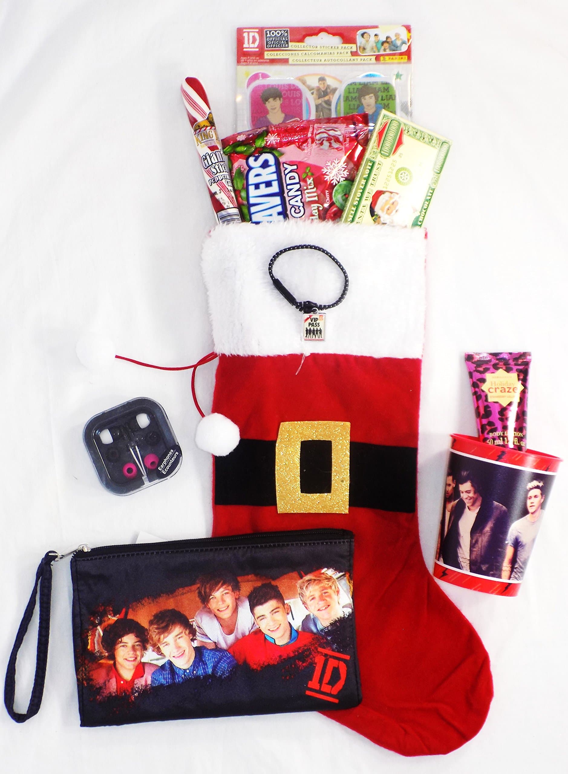 One Direction Stuffed Christmas Stocking Teen Gift