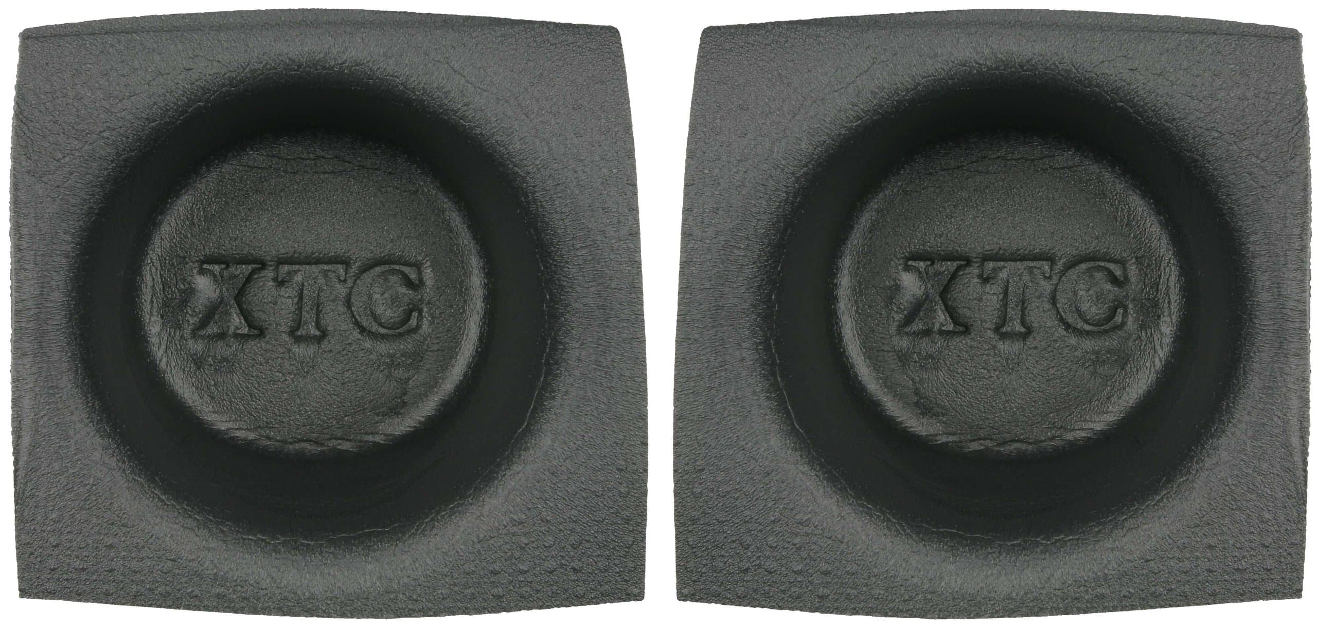 THE INSTALL BAY Speaker Baffle 6 1/2 Inch Round Small Frame Pair -VXT65