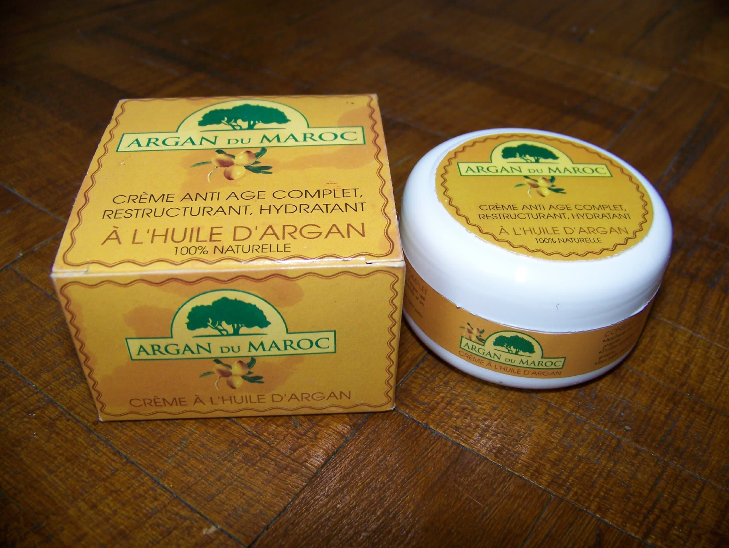 FAIRTRADE ORGANIC ARGAN ANTI WRINKLE MOISTURISER CREAM 100ML