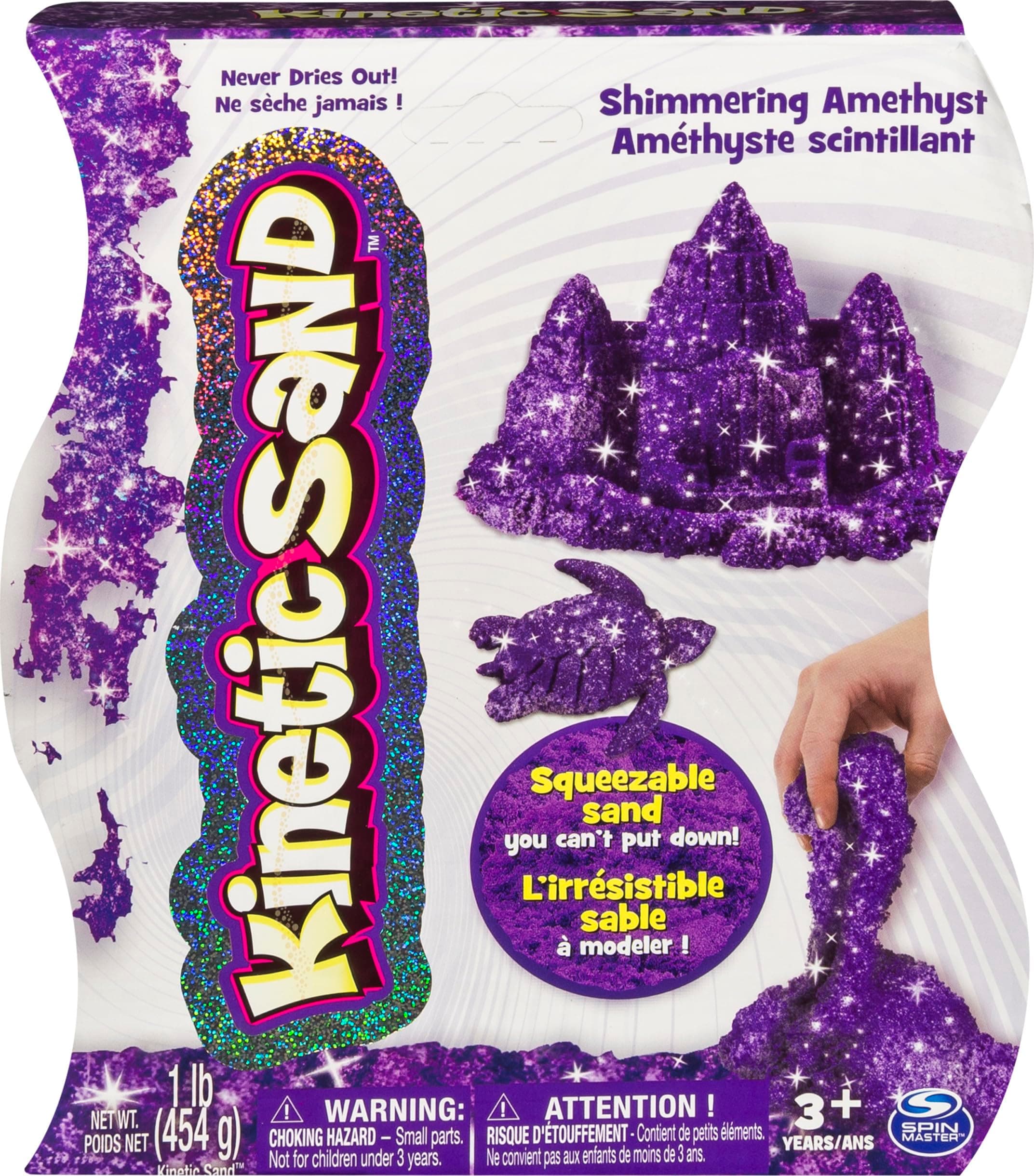 1lb Shimmering Purple Amethyst Magic Sand for Ages 3 and Up
