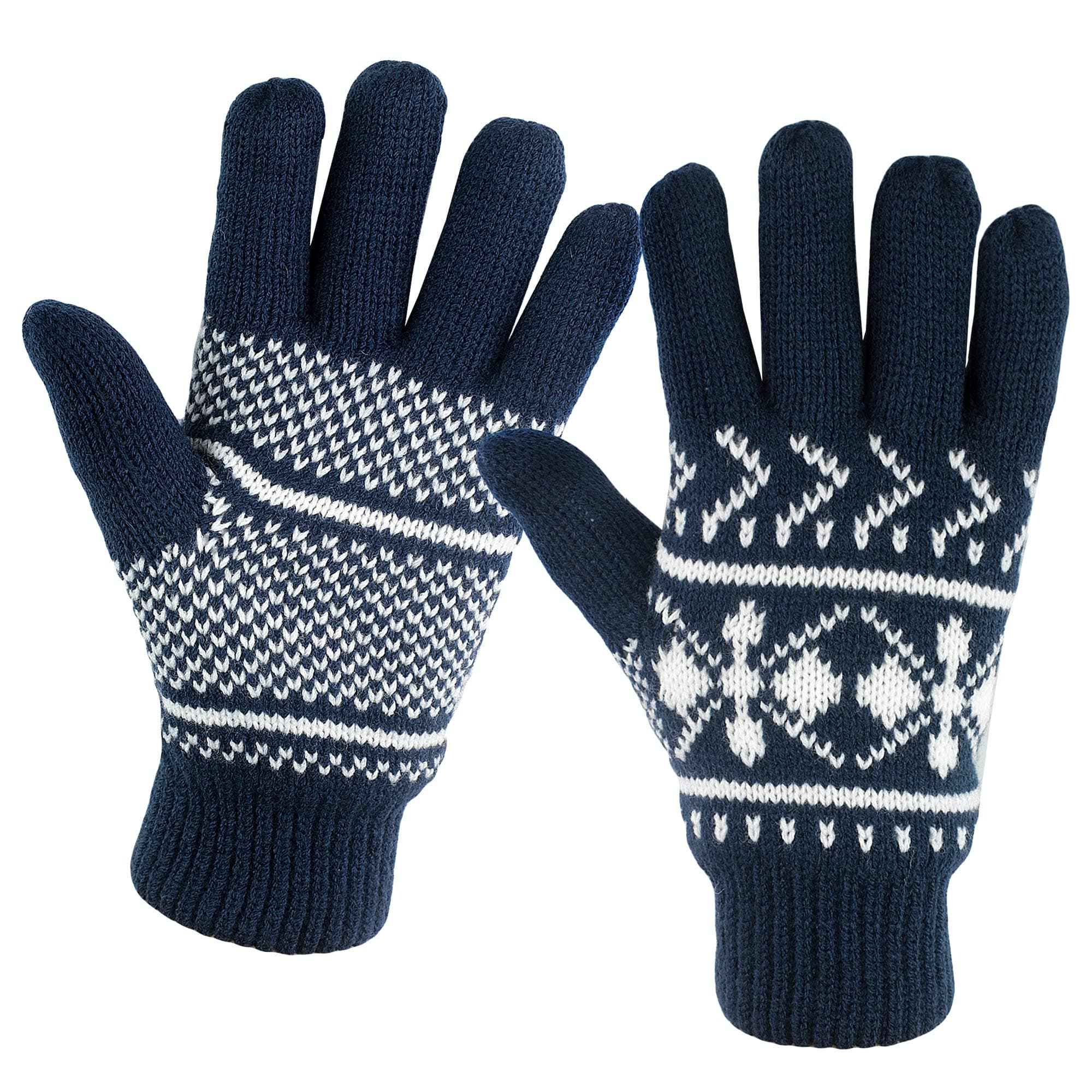 Knit Winter Gloves For Women Warm & Cozy, Comfortable: Thermal Insulation