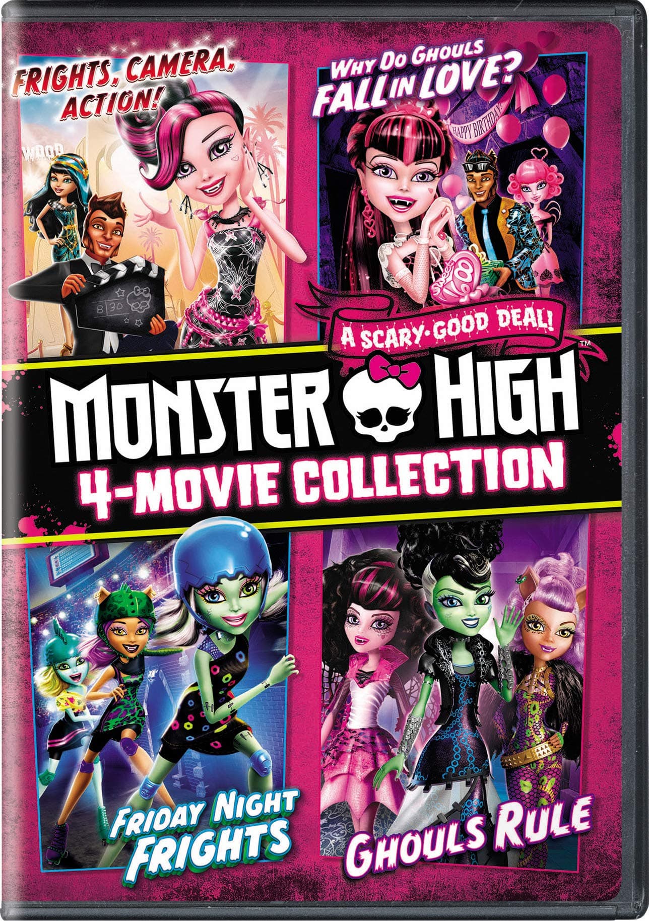Monster High: 4-Movie Collection [DVD]