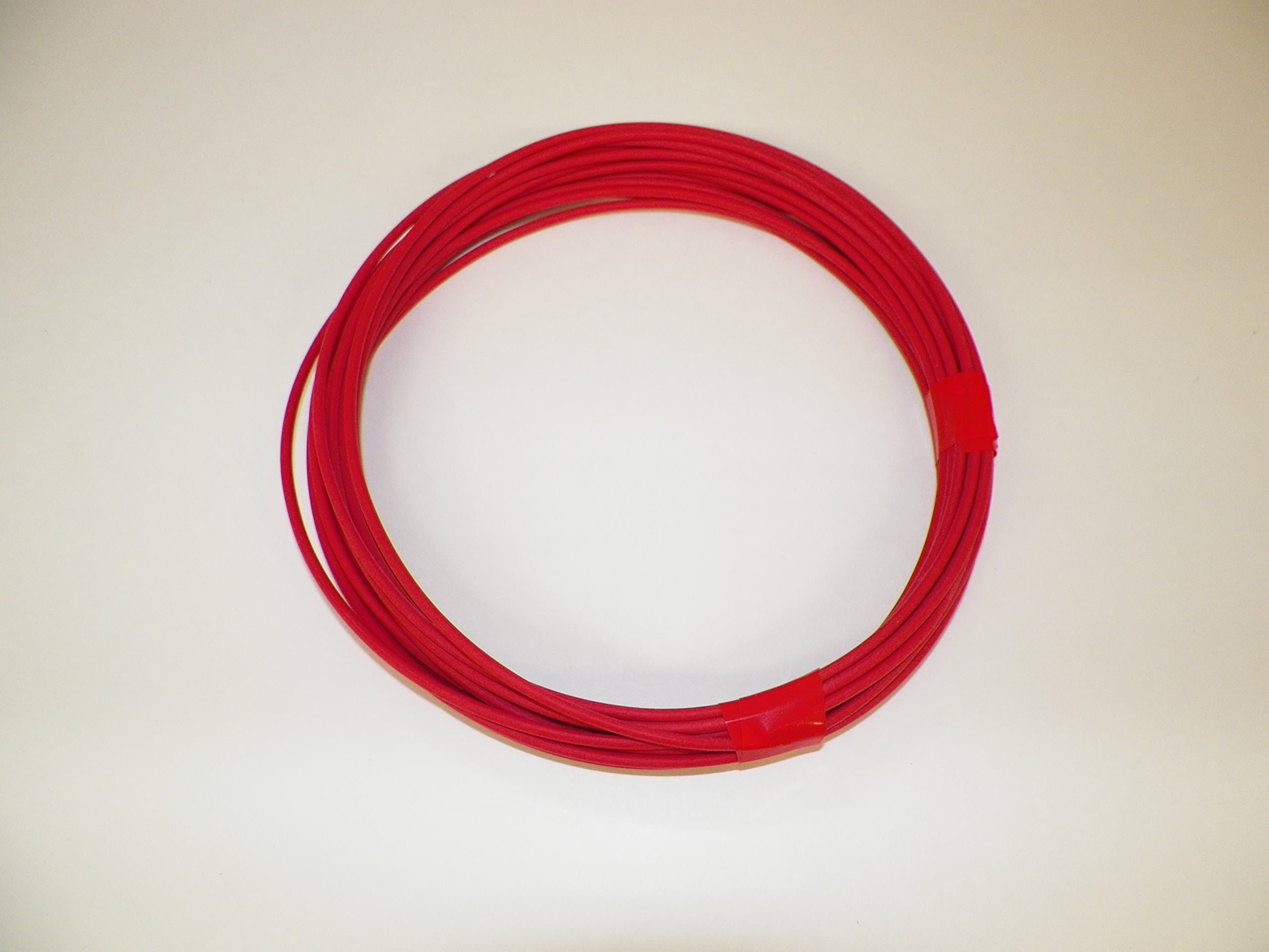 12 Ga Red Automotive/General Purpose GXL Wire .142 O.D. 25'