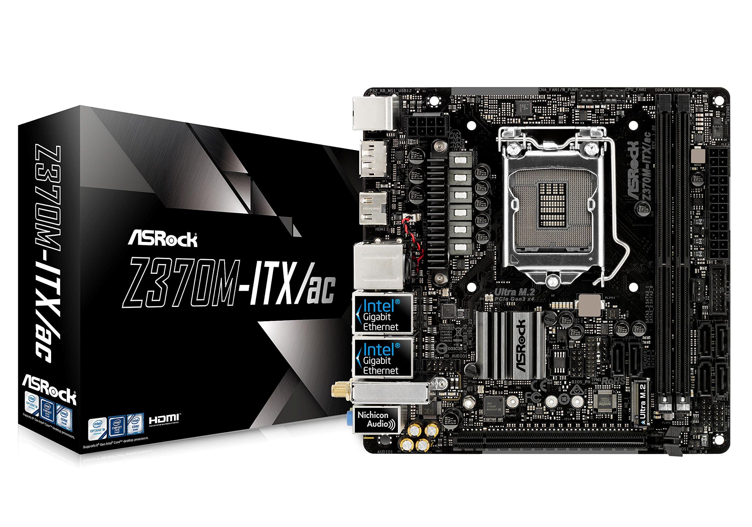 ASRock motherboard Motherboards Z370M-ITX/AC