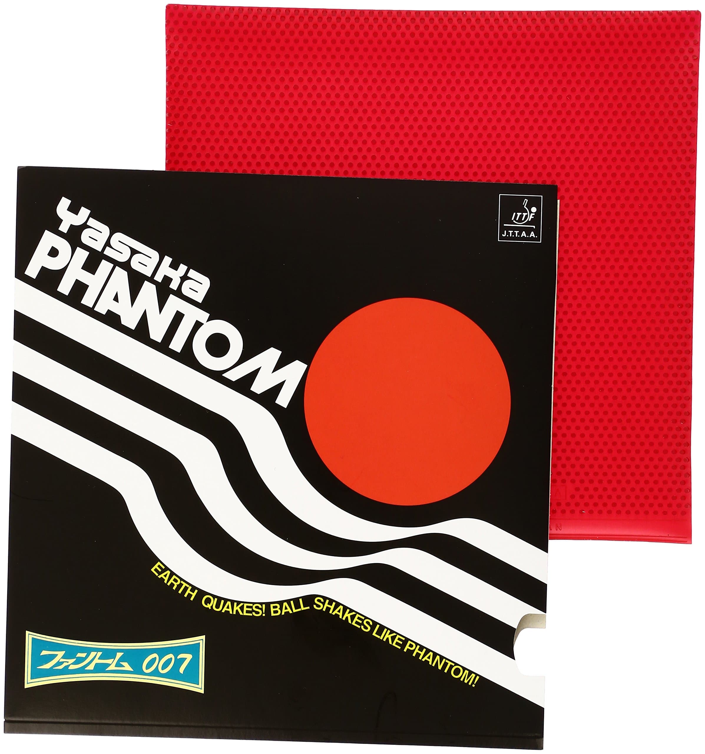 Yasaka Phantom 007 Table-Tennis Rubber (by TableTennis'R'Us)- OX (No Sponge)