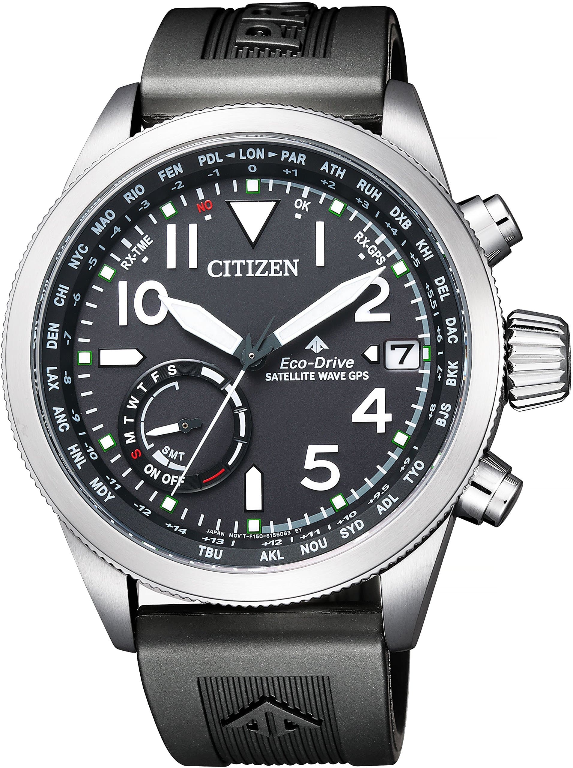 CITIZEN PROMASTER Eco-Drive Satellite GPS Perpetual Calendar Sapphire Glass Watch CC3060-10E