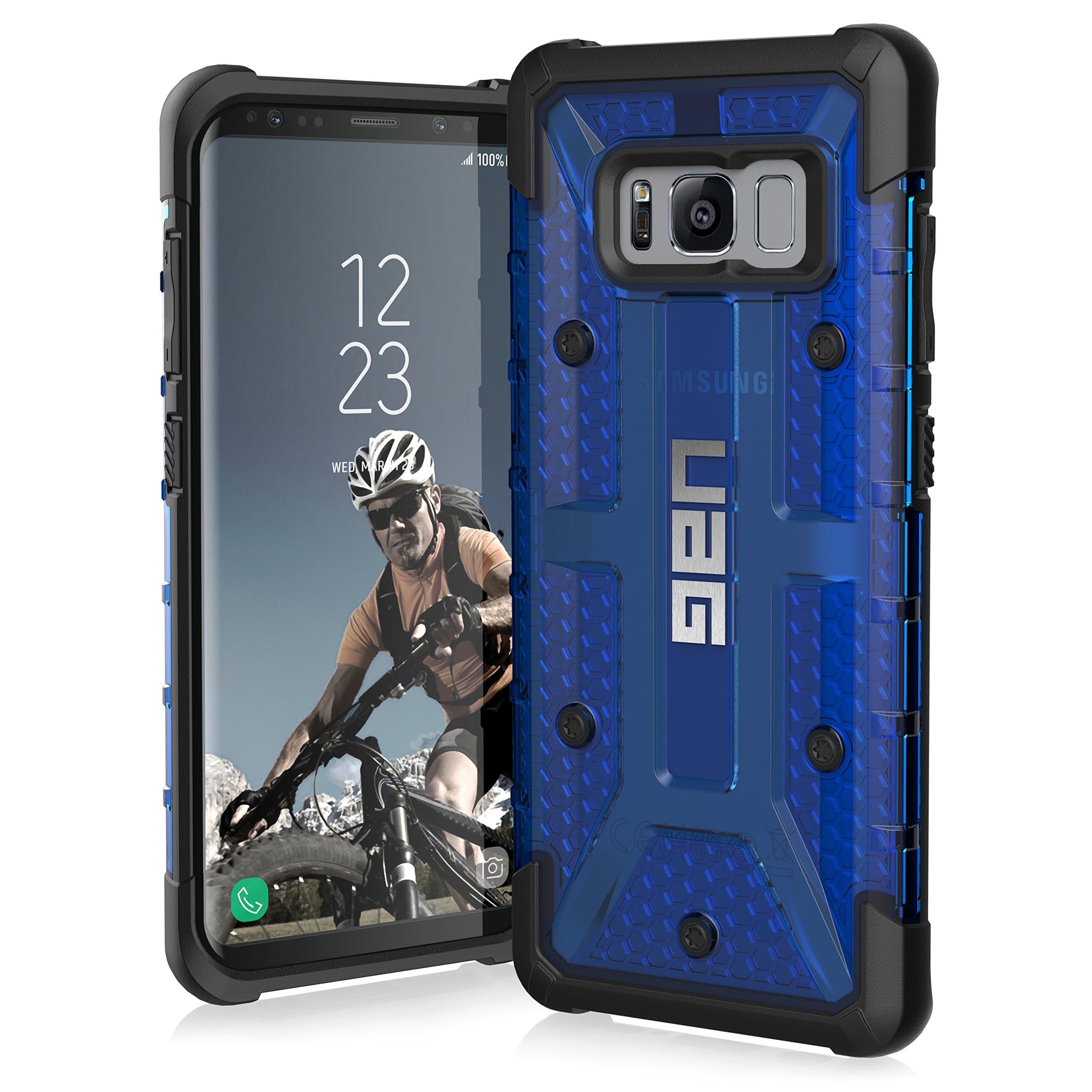 [UAG] Samsung Galaxy S8 [5.8-inch Screen] Plasma Feather-Light Rugged [Cobalt] Military Drop Tested Phone Case