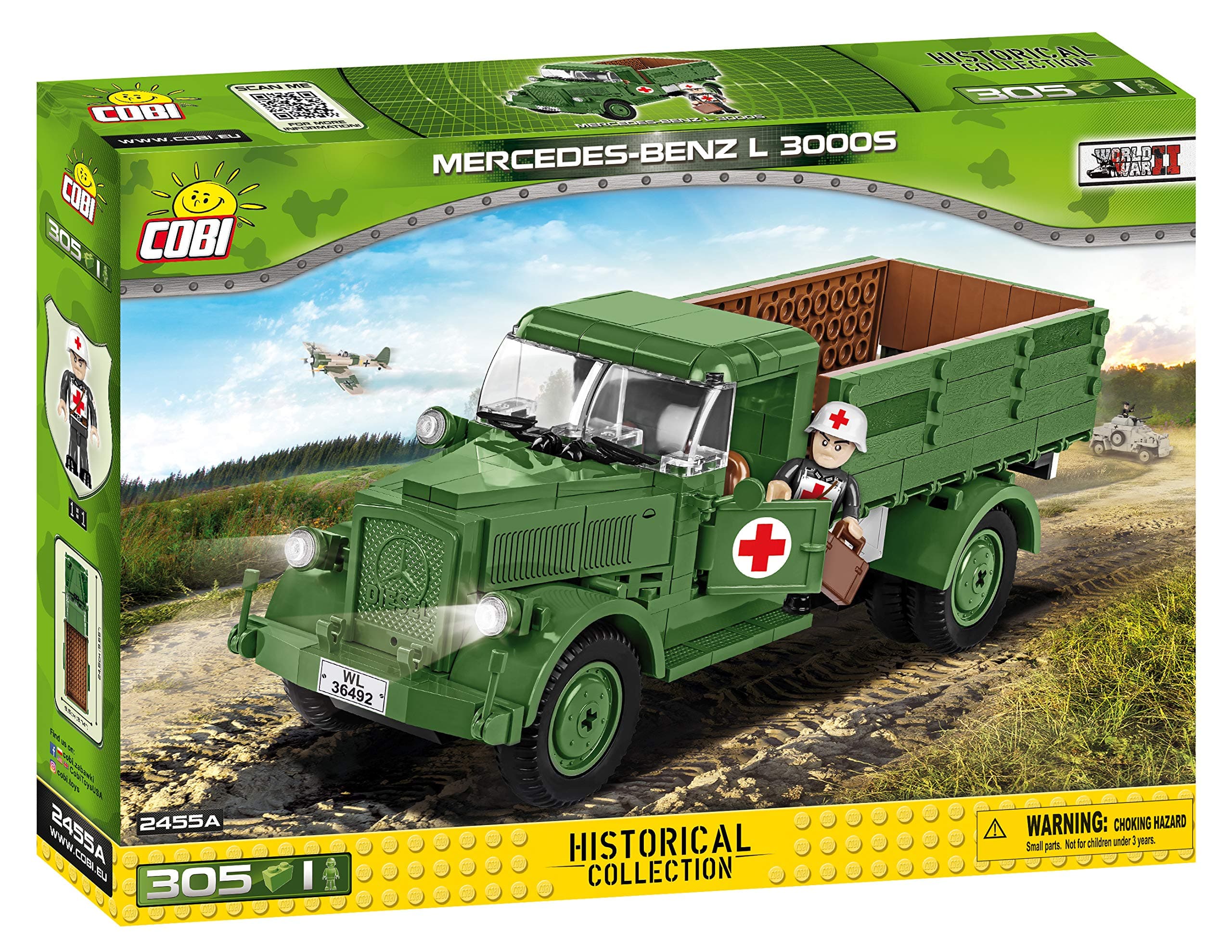 COBI Small Army German Mercedes-Benz L3000