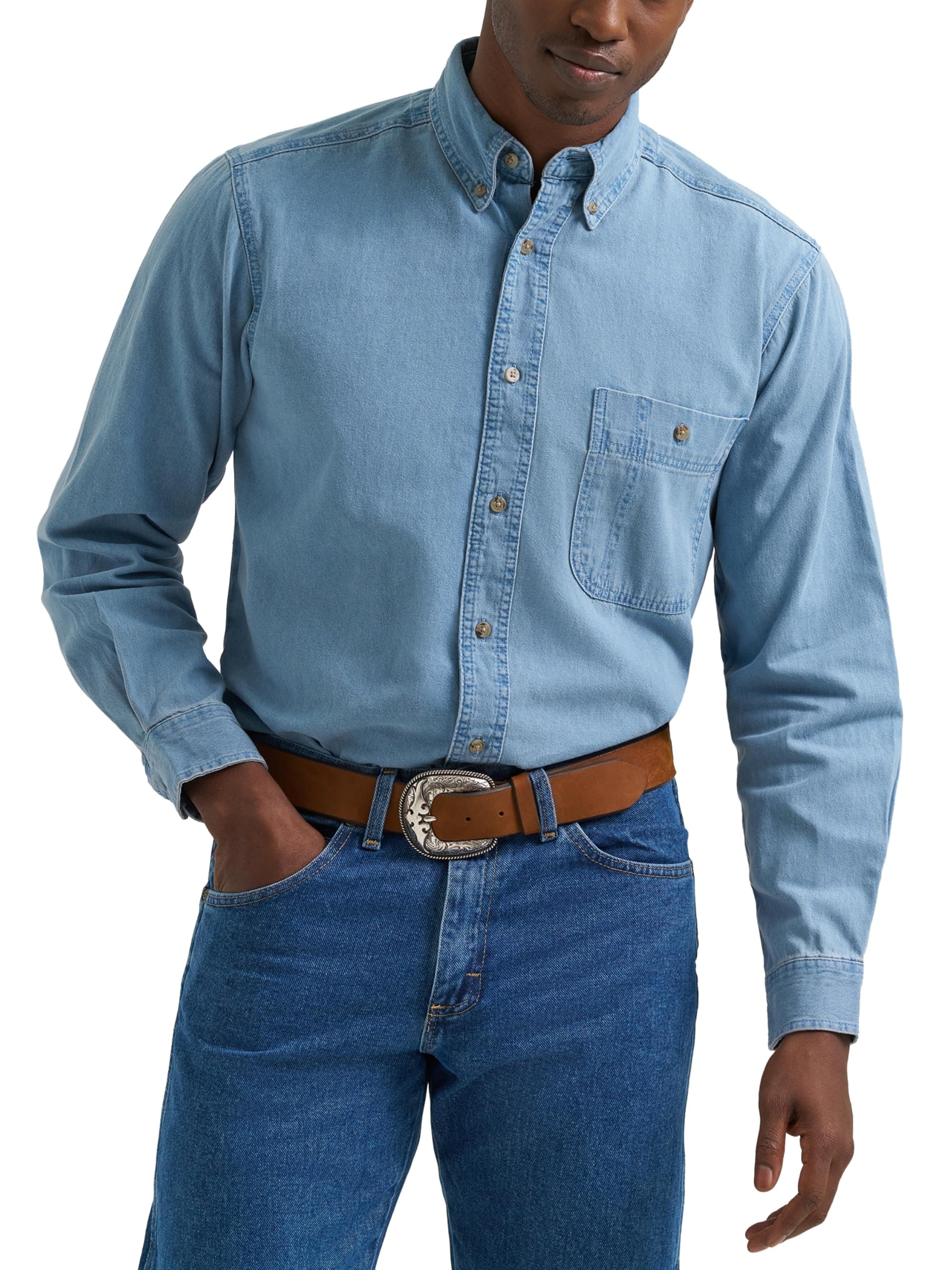 All Terrain Gear Men's Denim Shirt Shirt