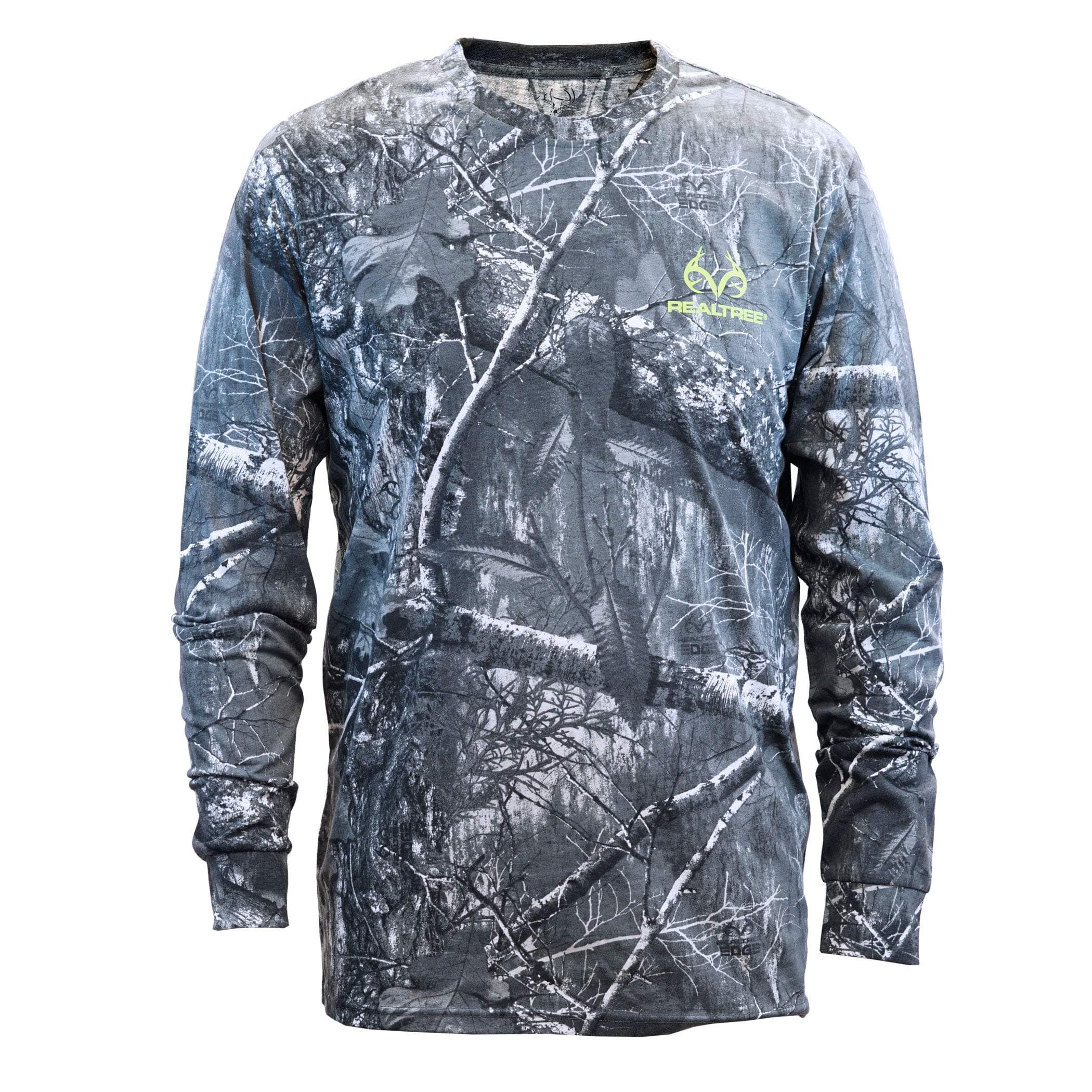 Men's All Over Camo Long-Sleeve Tee Shirt
