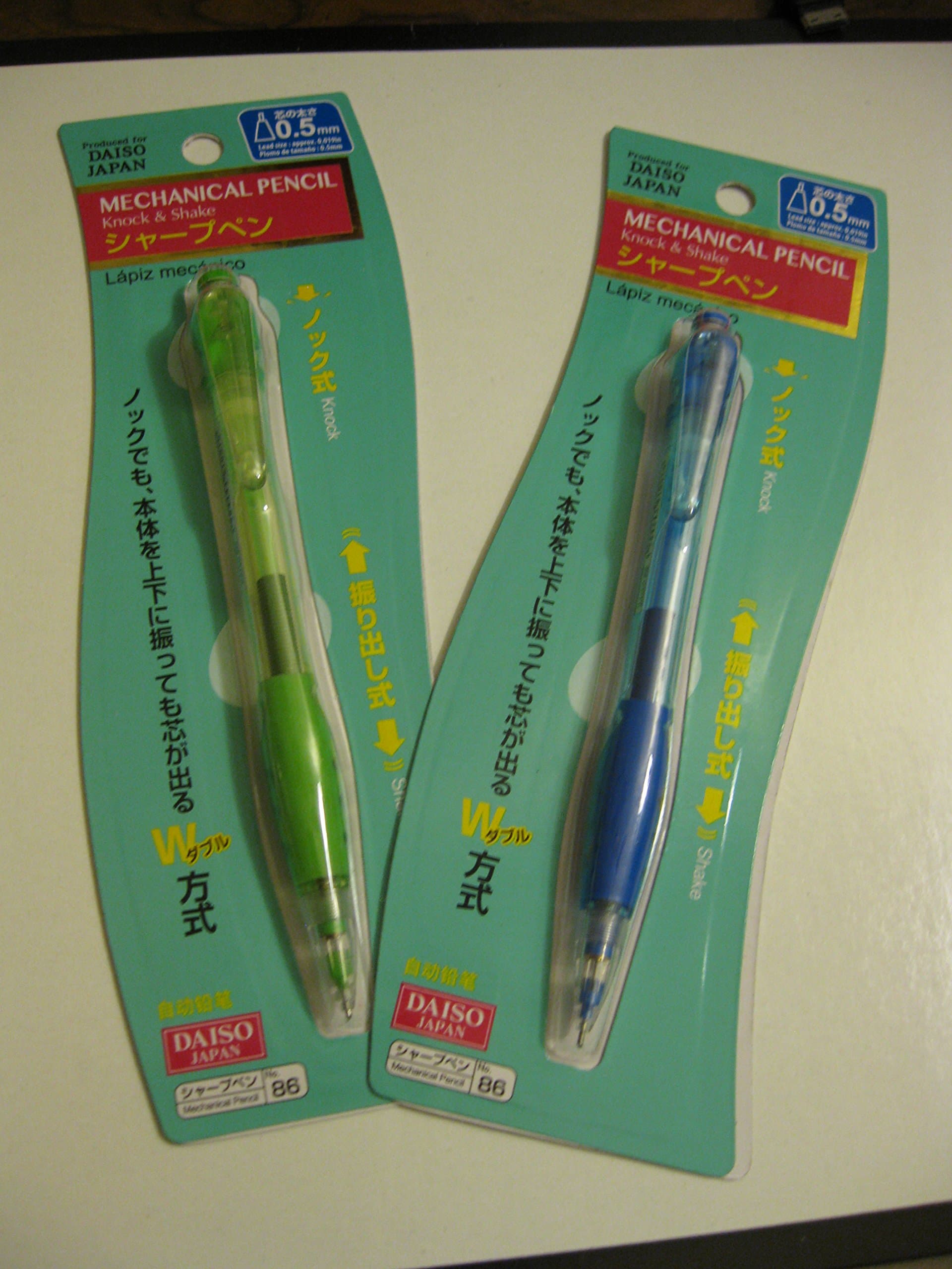 Qty 1 Shaker Mechanical Pencil Soft Grip 0.5mm