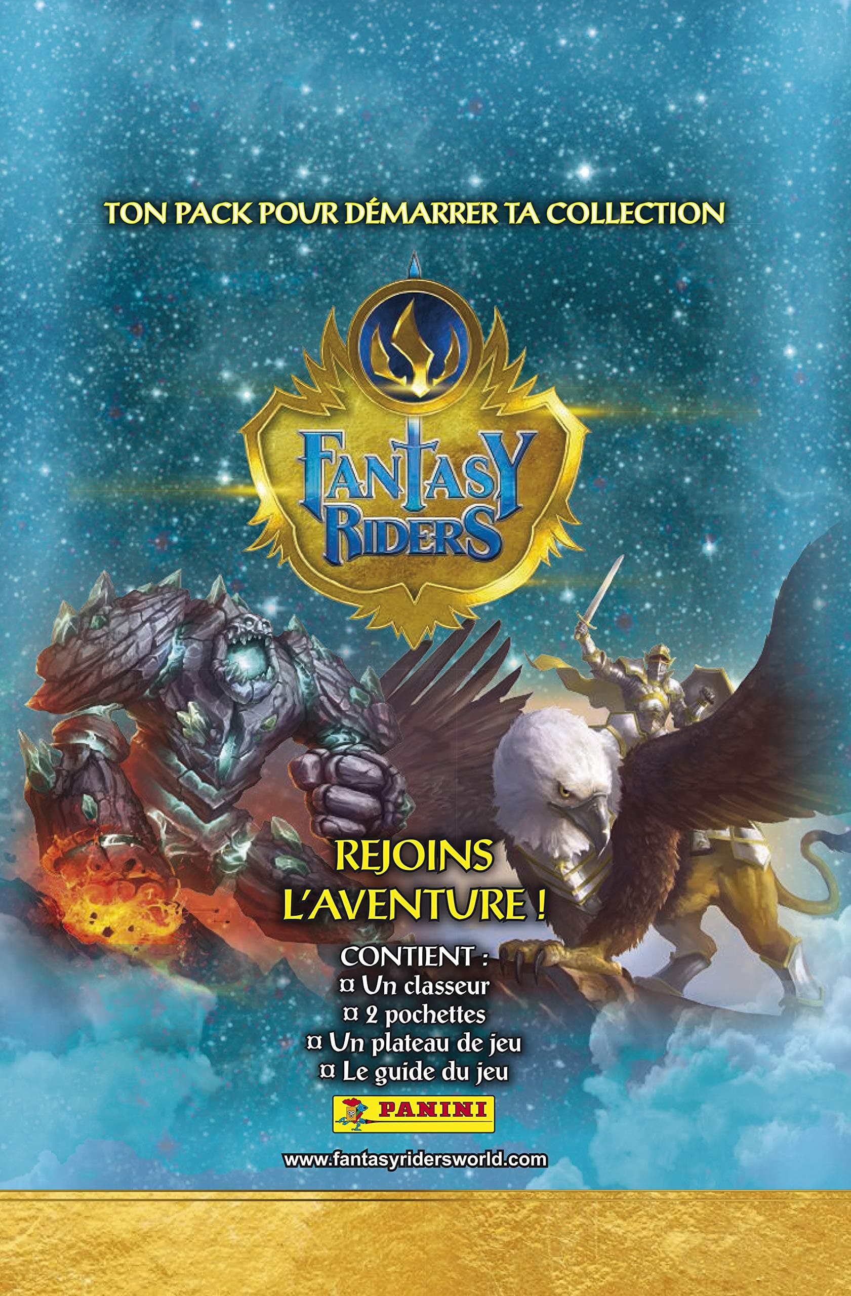 Panini - Megapack Fantasy Riders Cards with Custom Backs (003543SPE2)