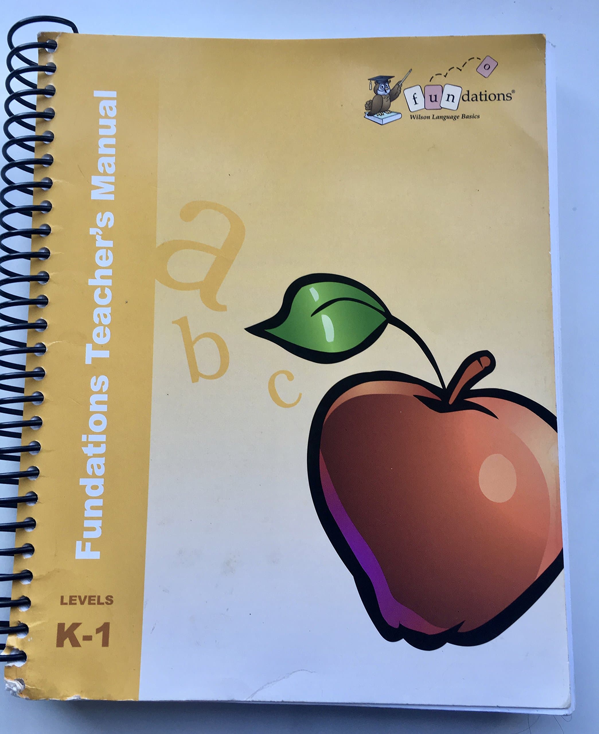 Fundations Teacher's Manual K-1 Spiral-bound – January 1, 2002