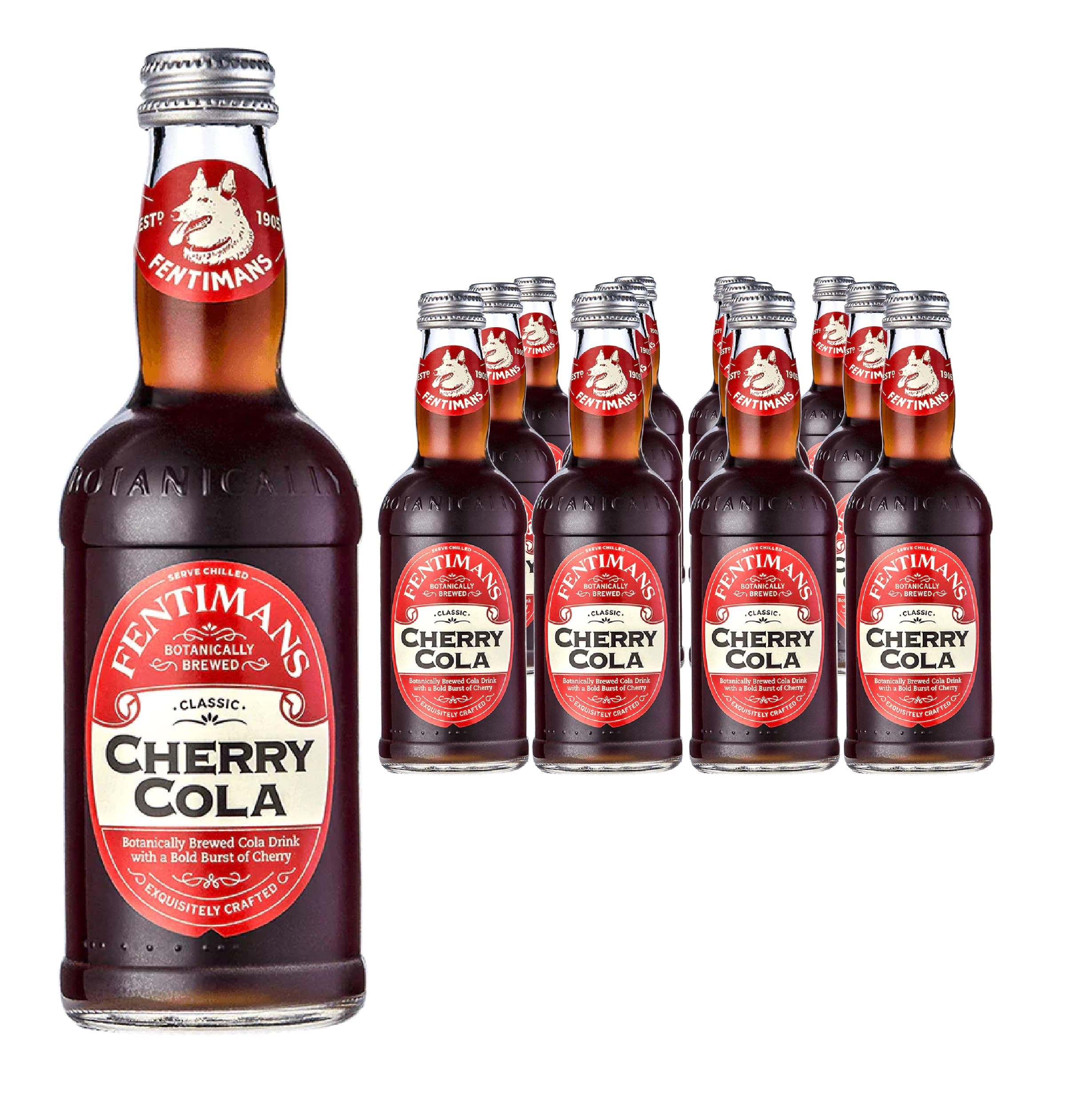 Fentimans Cherry Tree Cola 275 ml (Pack of 12)