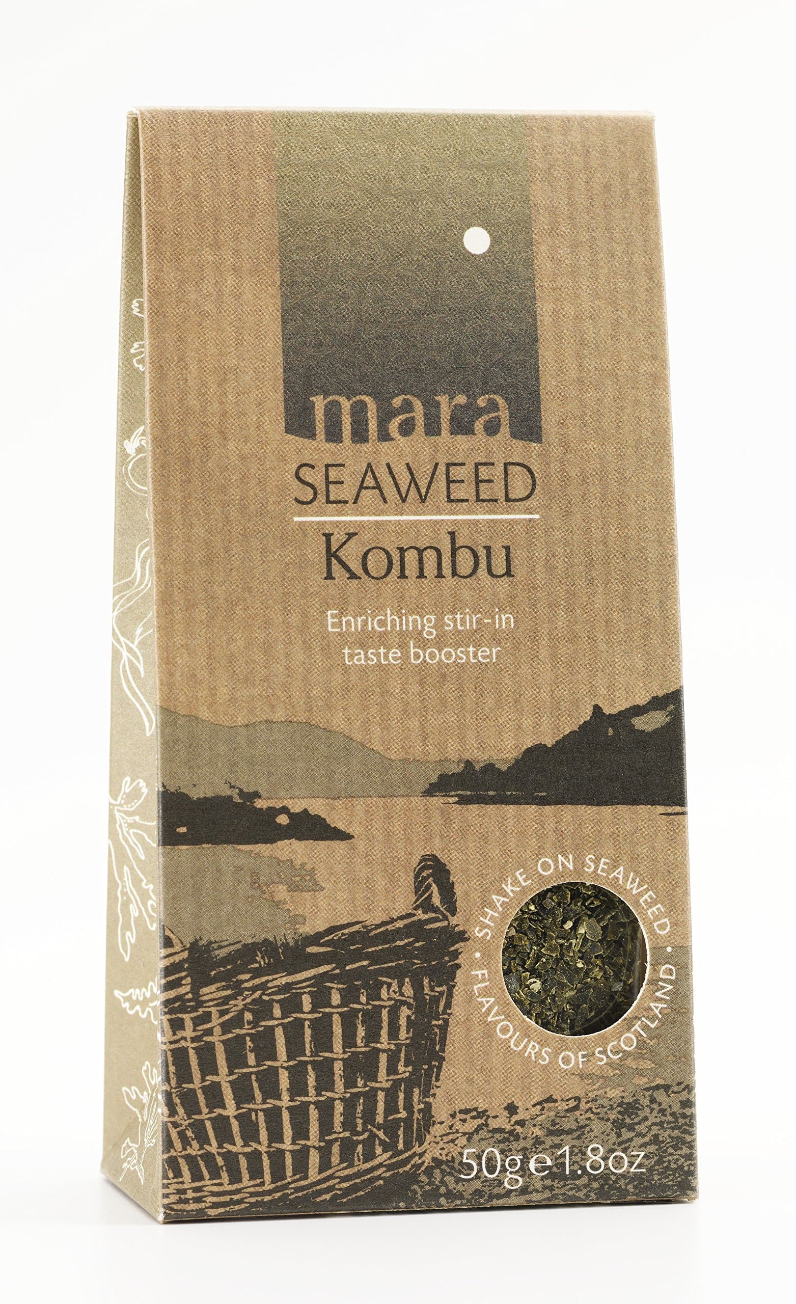 Mara Seaweed Kombu Cardboard Pouch 1pouches