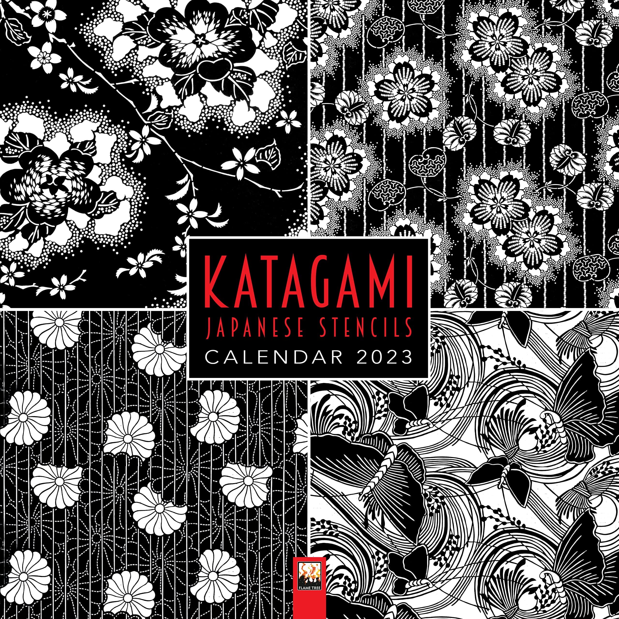 MoDA Japanese Stencils: Katagami Wall Calendar 2023 (Art Calendar) Calendar – Wall Calendar, 6 Sept. 2022