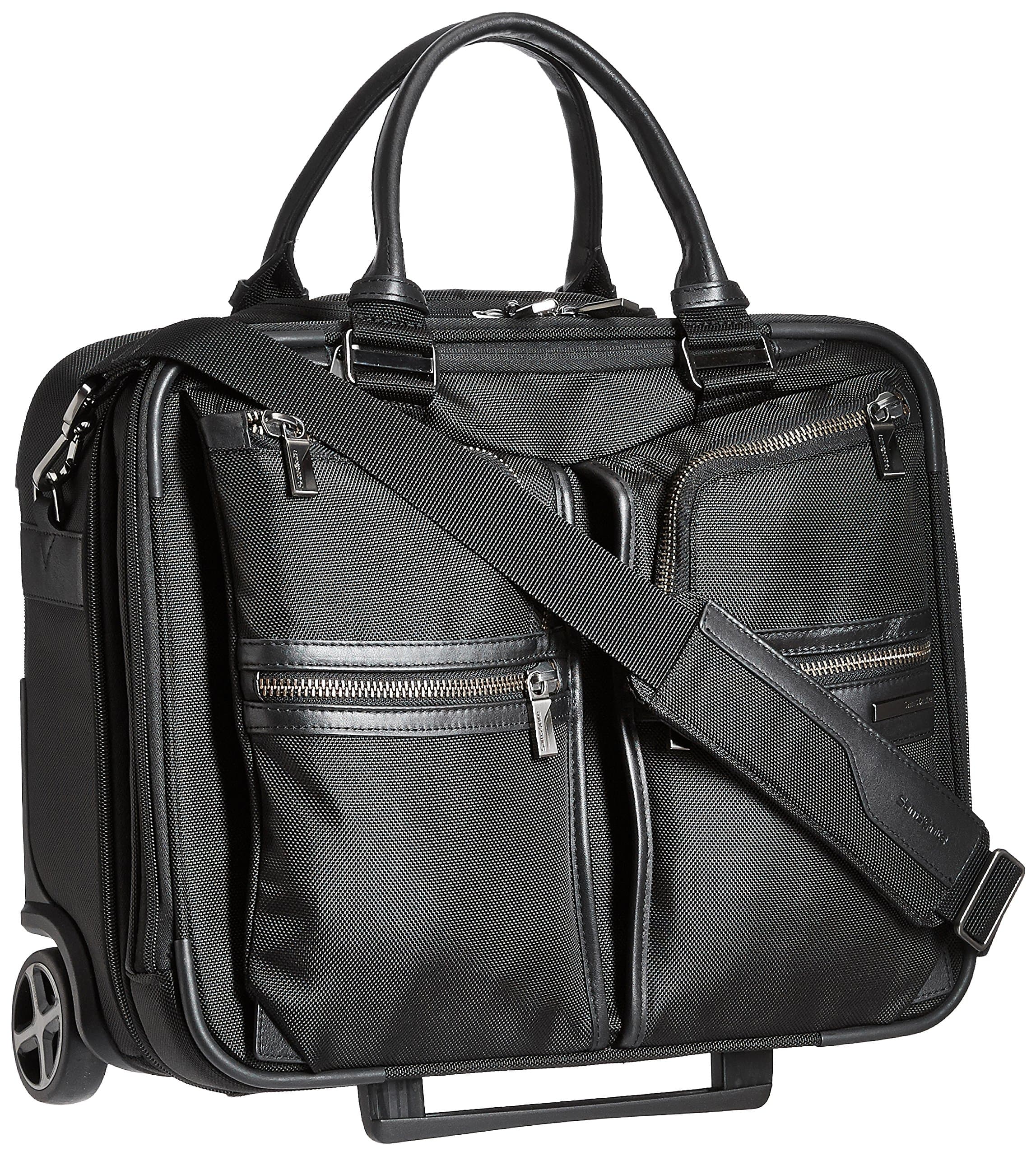 Samsonite Gt Supreme Rolling Tote 16.4" Roller Case, 39 cm, 21 L, Black (Black)